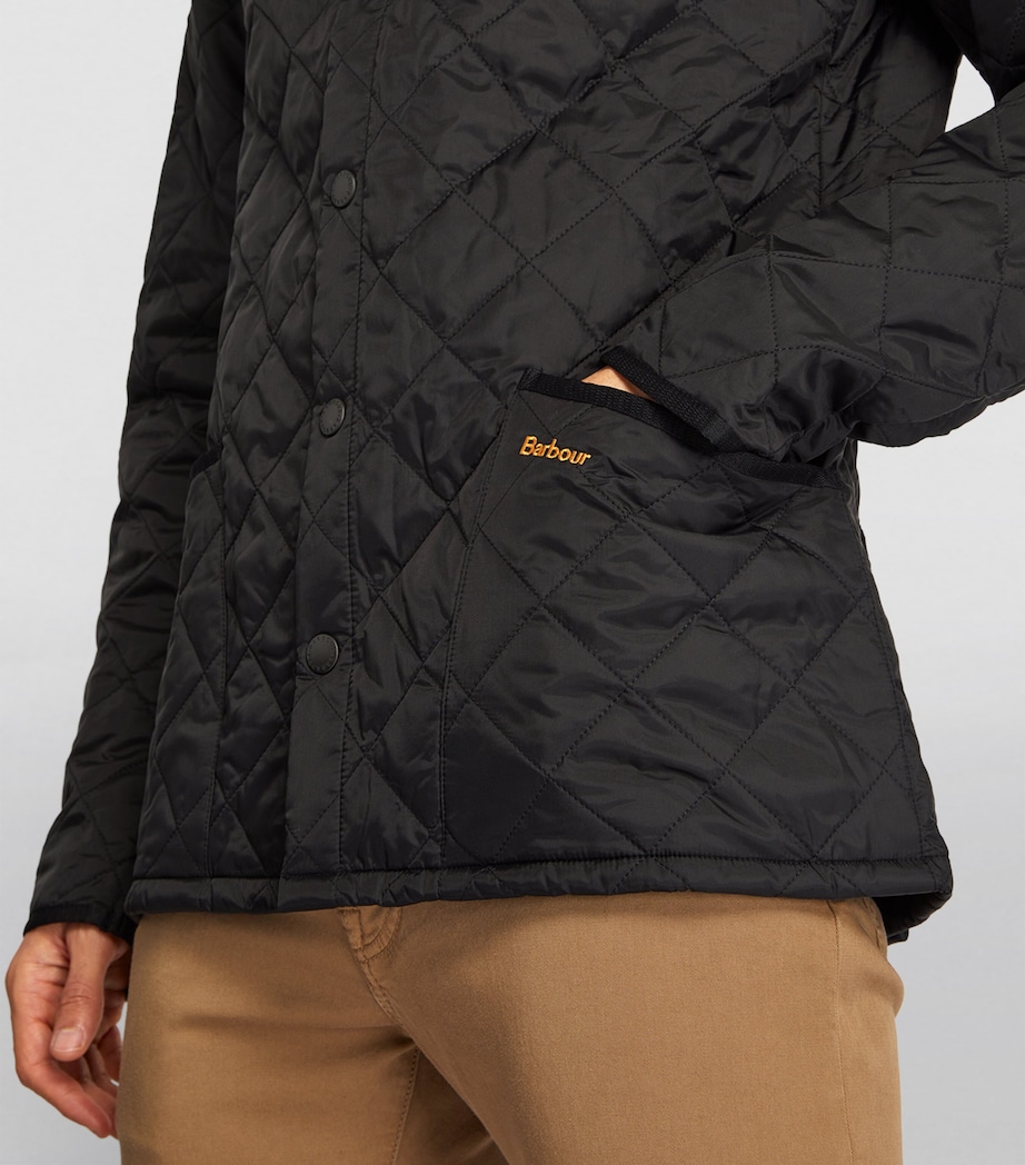 Heritage Liddesdale Quilted Jacket BLACK Image 6