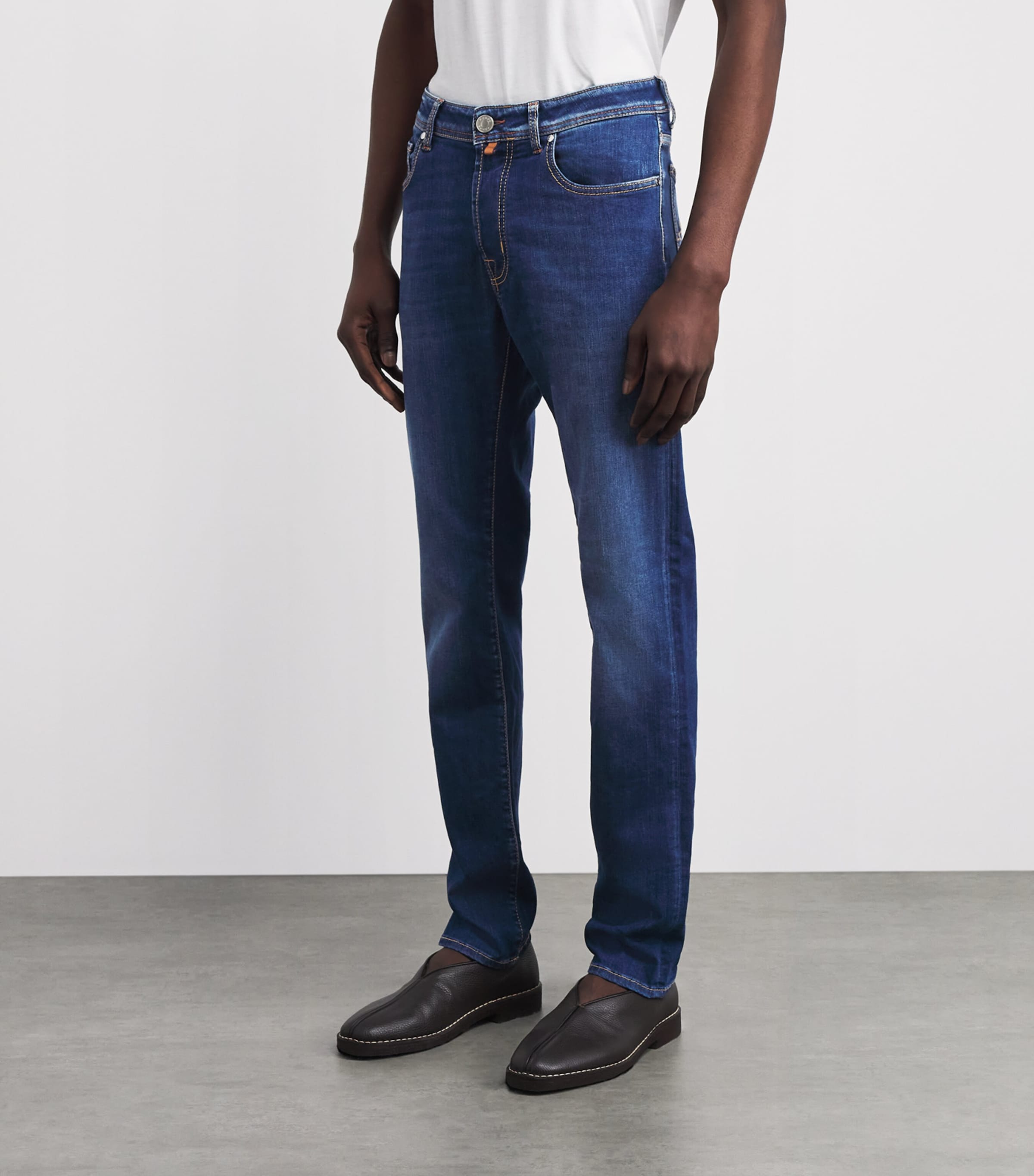 JACOB COHËN Mens Bard Slim Jeans Image 4