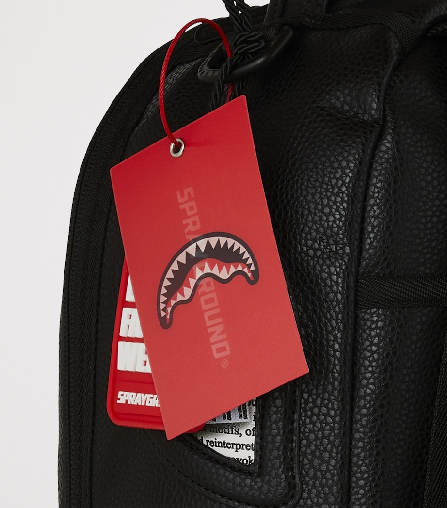 Sprayground x London Fashion Week Moodboard Montage Backpack BLACK Image 11