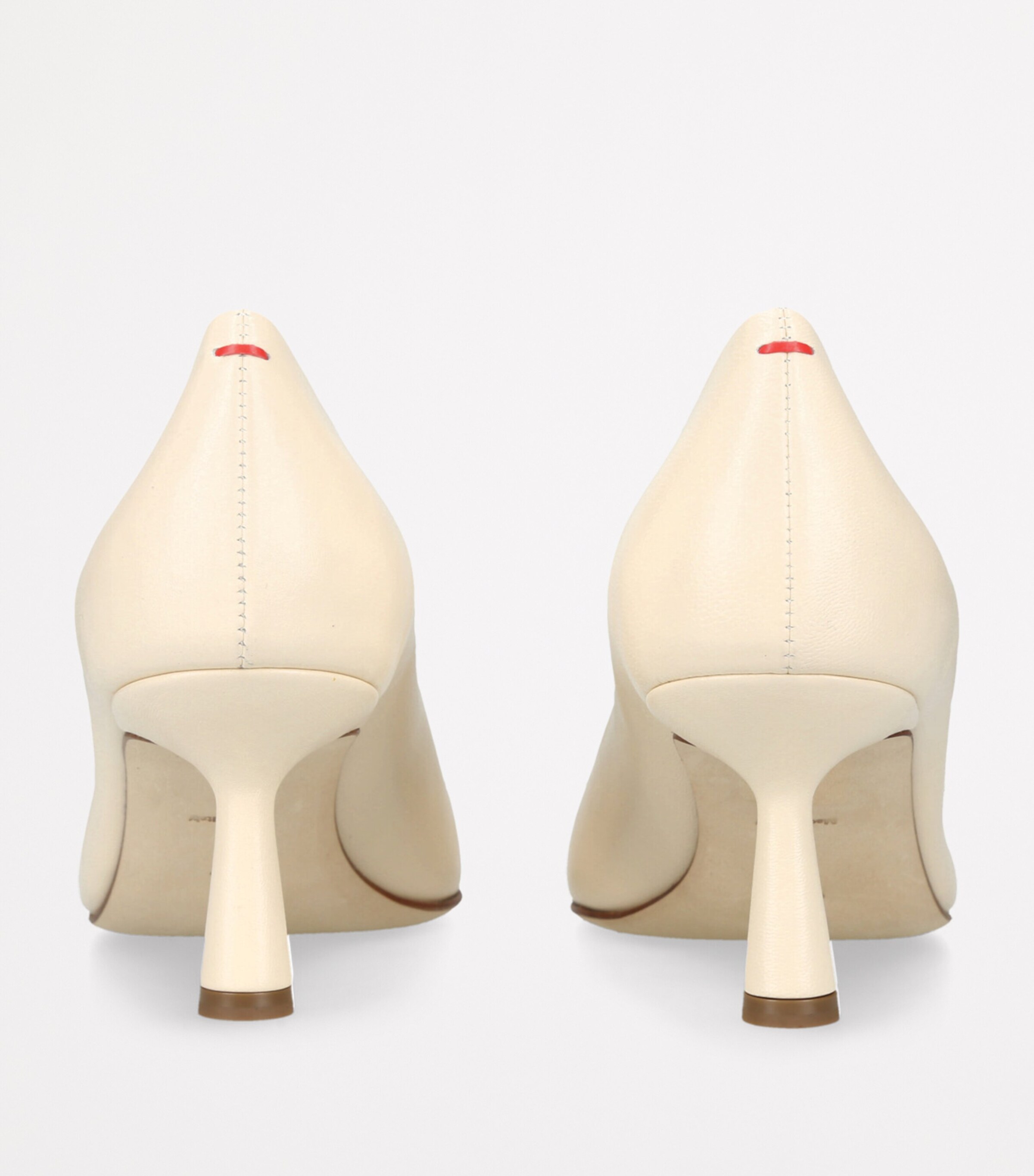 aeyde Leather Giotta Pumps 65 Cream Image 2