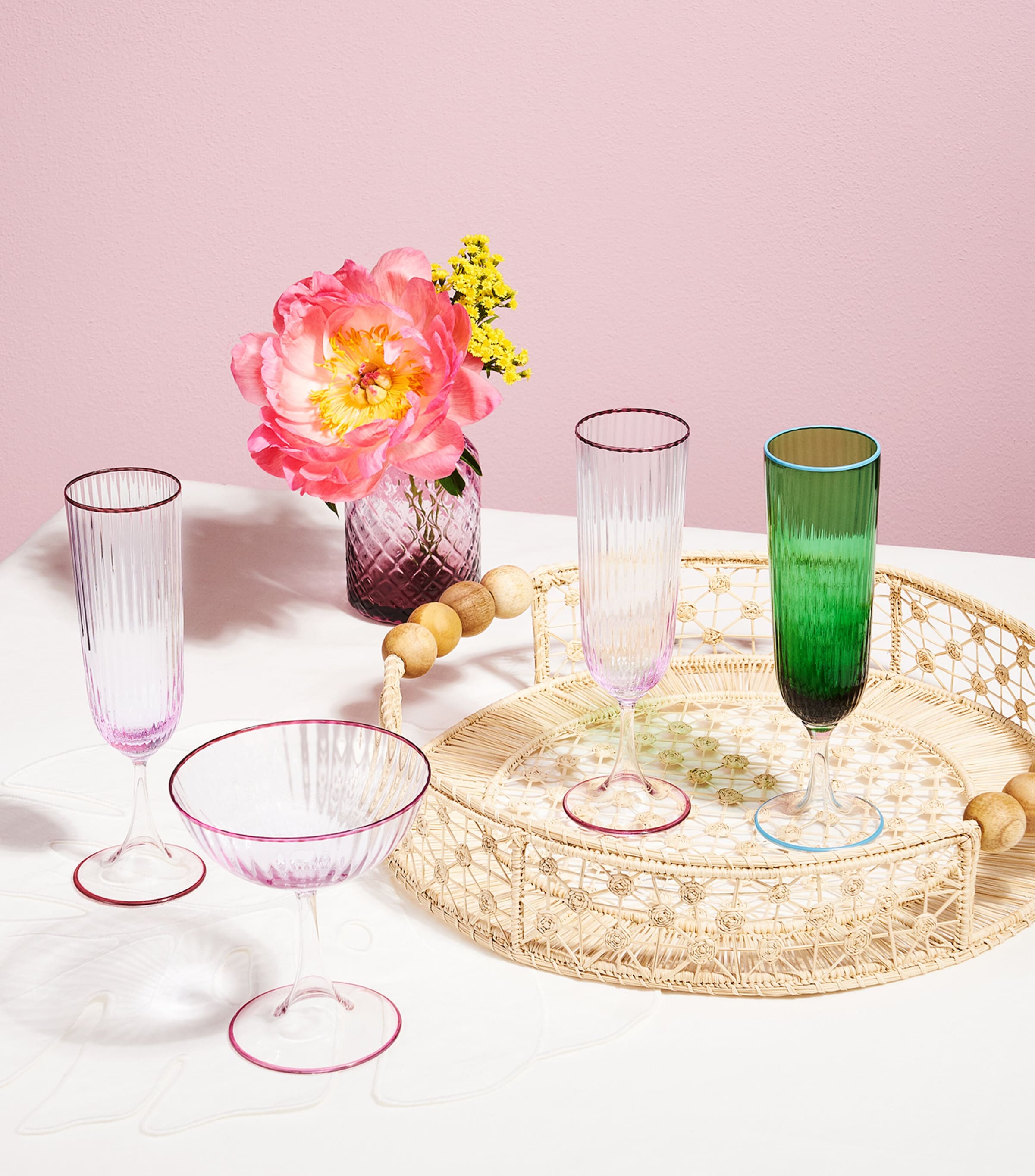 Large Woven Baru Tray NATURAL Image 4