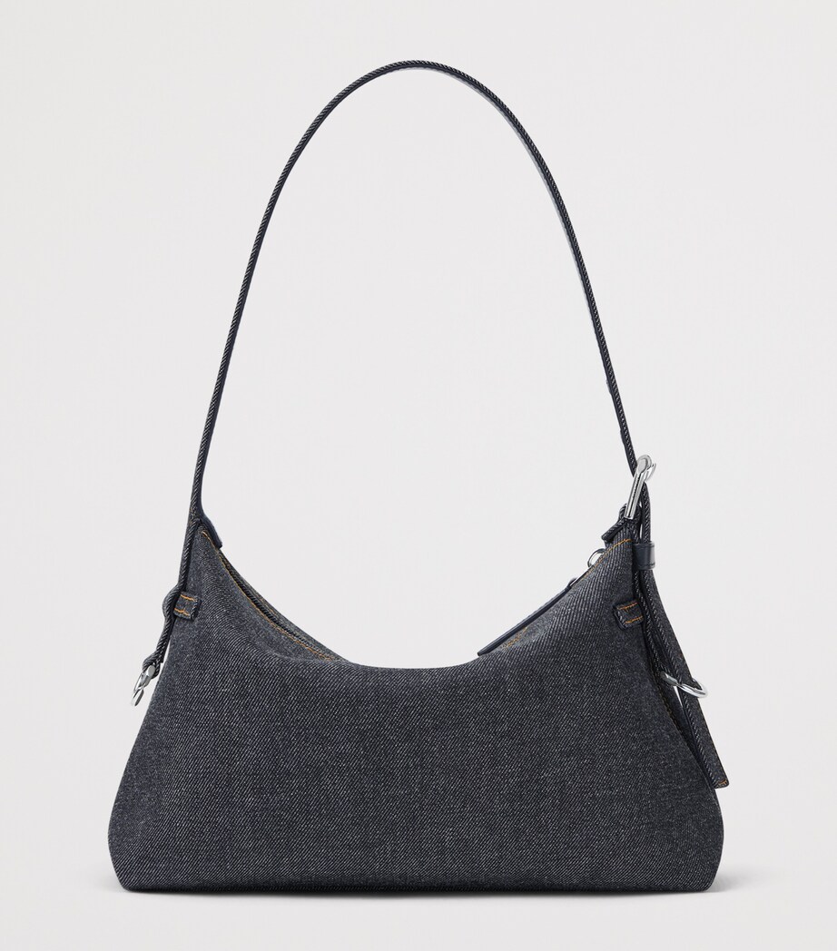 Mini Denim Voyou Shoulder Bag INDIGO BLUE Image 5