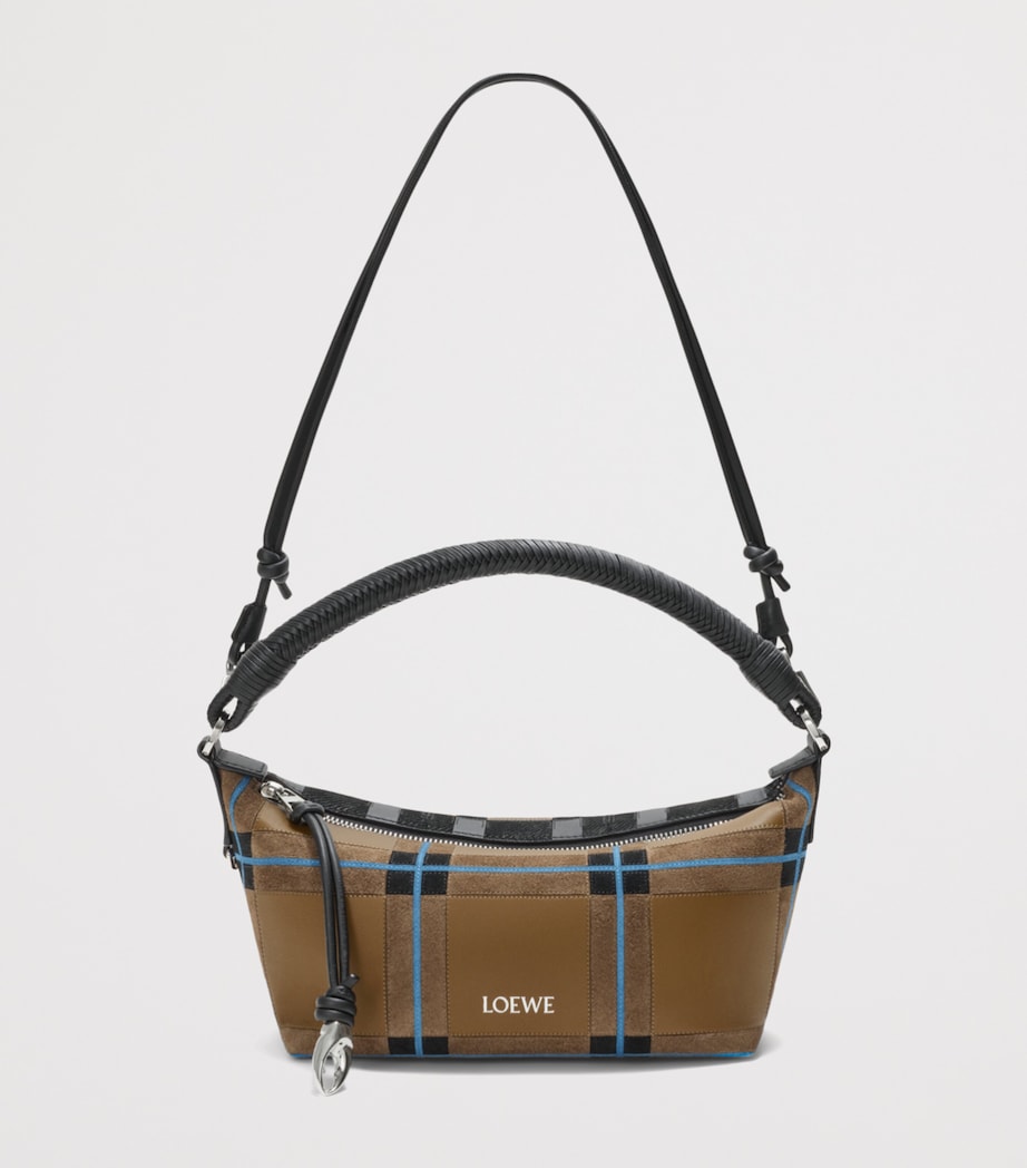 LOEWE x Cosima Von Bonin Leather Cala Top-Handle Bag Brownish Green/multi Image 5