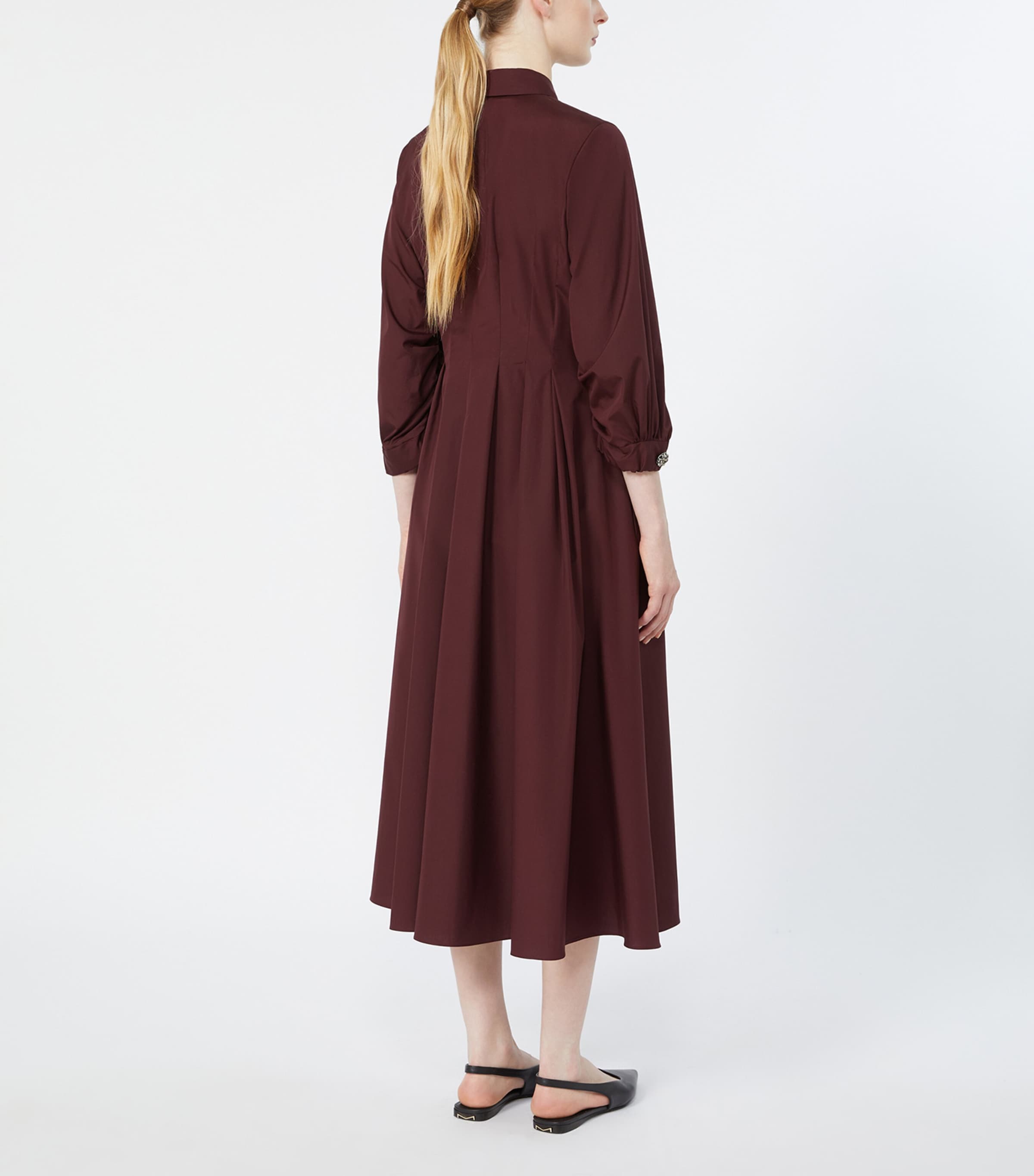 long burgundy dress Burgundy Prom Dress Long Sleeves Formal Dress, Evening Dress, Dance Dresses