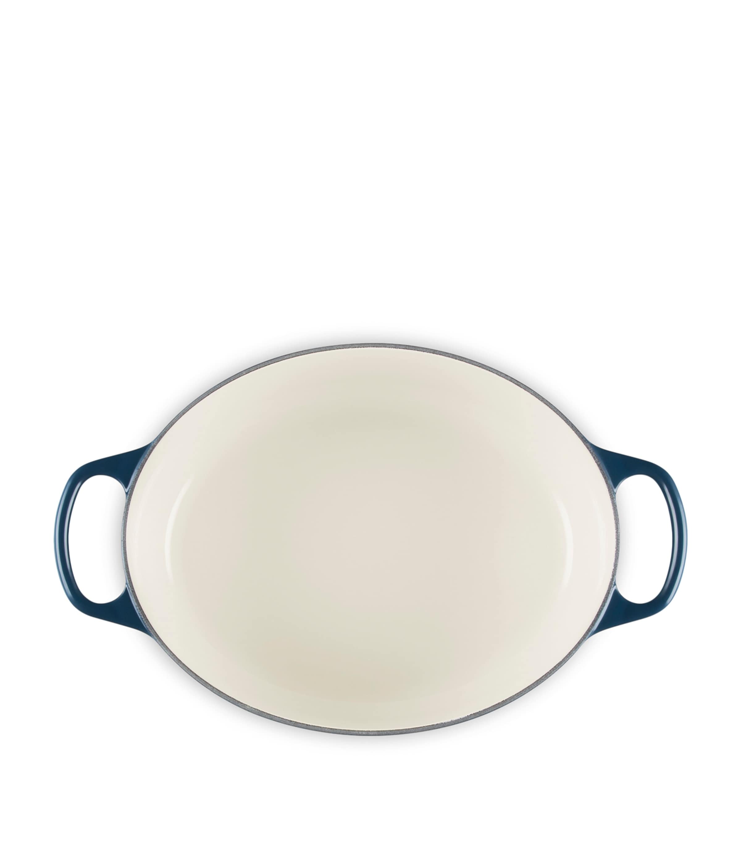 Cast Iron Signature Casserole Dish (29cm) BLUE Image 5