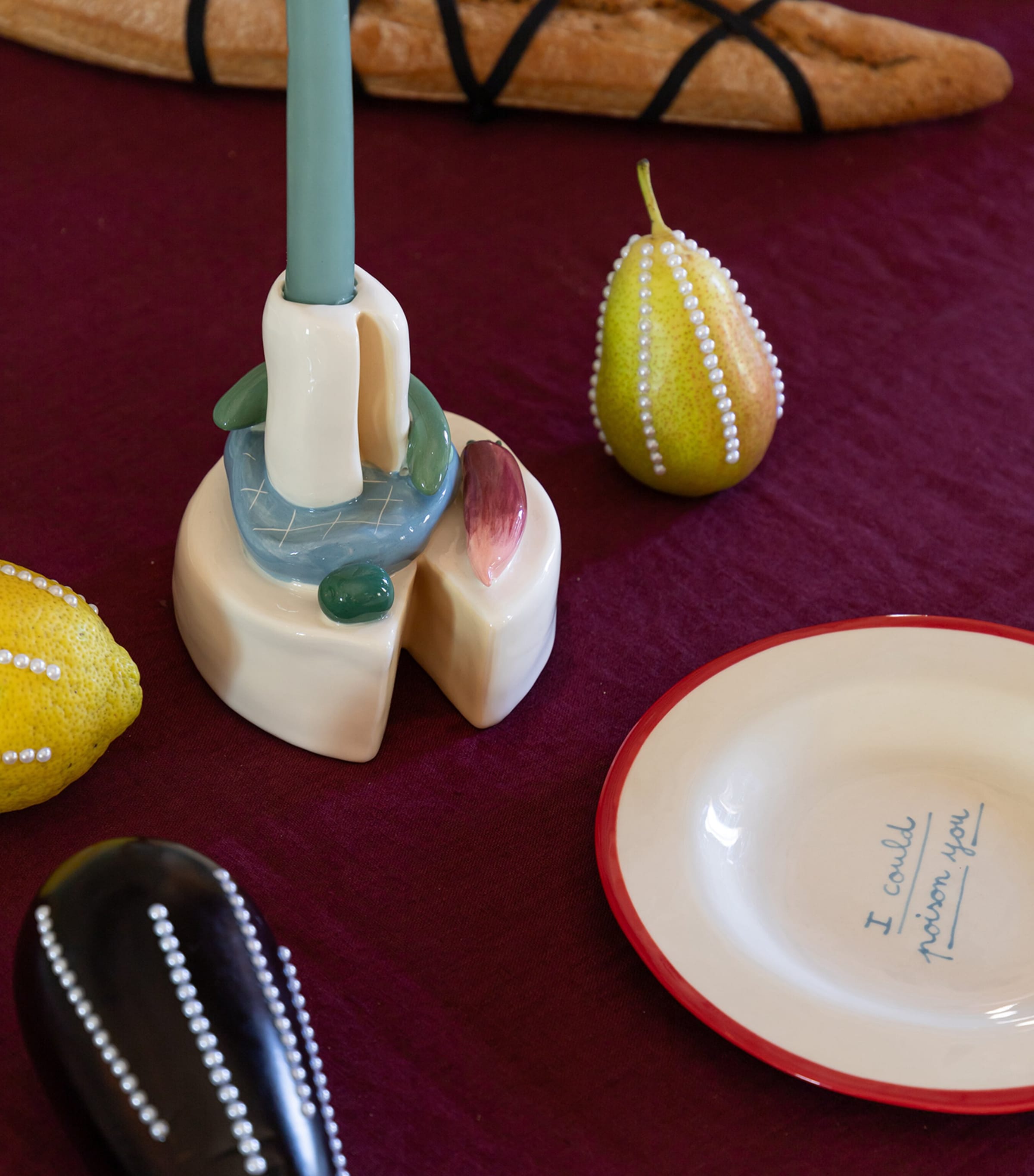 Cheesy Candle Holder MULTI Image 3