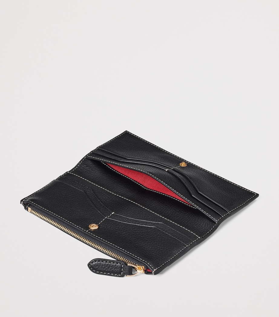 Large Leather Hudson Purse BLACK Image 6