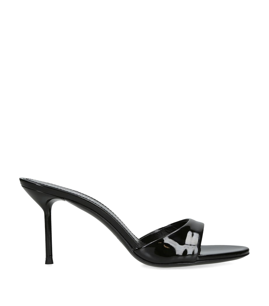 Patent Leather Lidia Mules 70 BLACK Image 1