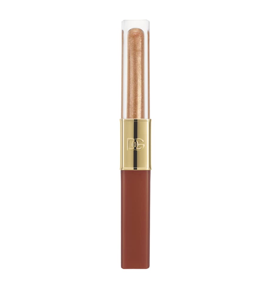 Dolce&Gabbana Make It Double Lip Gloss Caramel Cola Image 3
