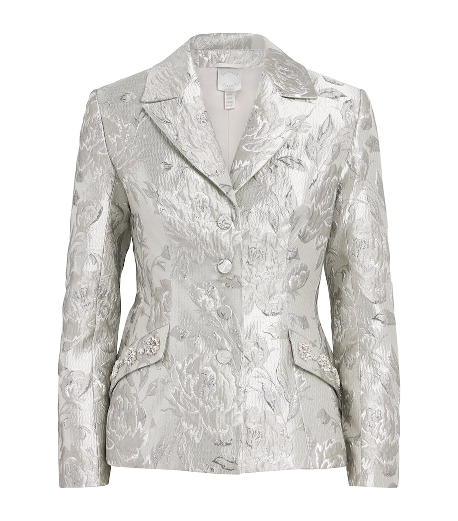 Jacquard Gill Blazer SILVER Image 1