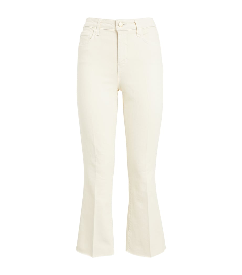 Kendra Flared Cut Jeans VINTAGE WHITE Image 1