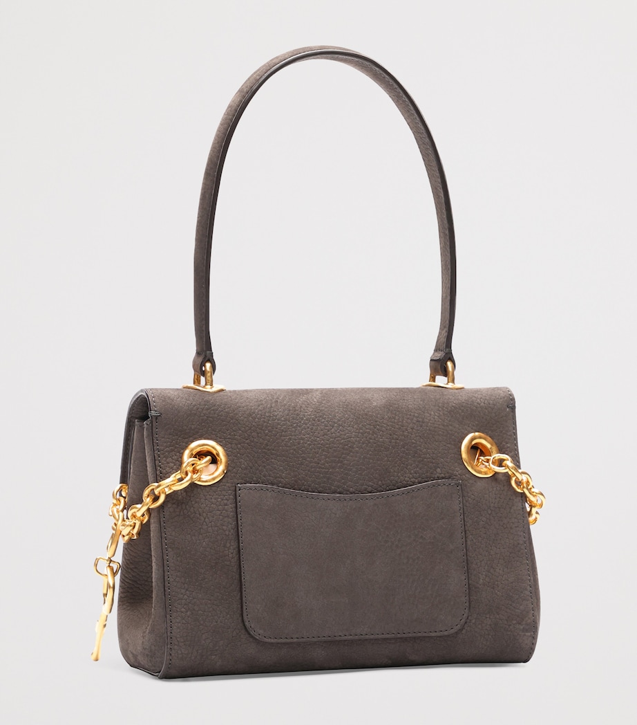 Schiaparelli Mini Leather Bijoux Secret Top-Handle Bag Dark Grey Image 3