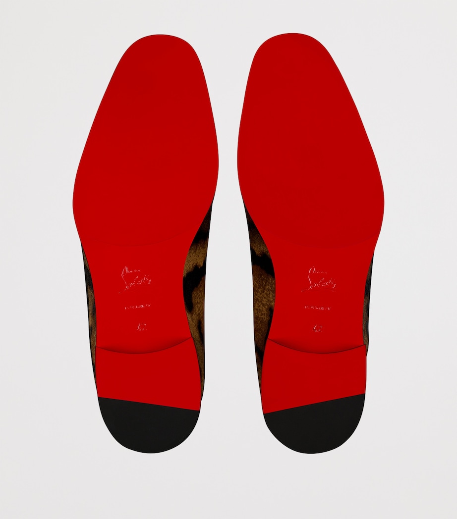 Danny Flex Calf Hair Loafers BW1F Image 5