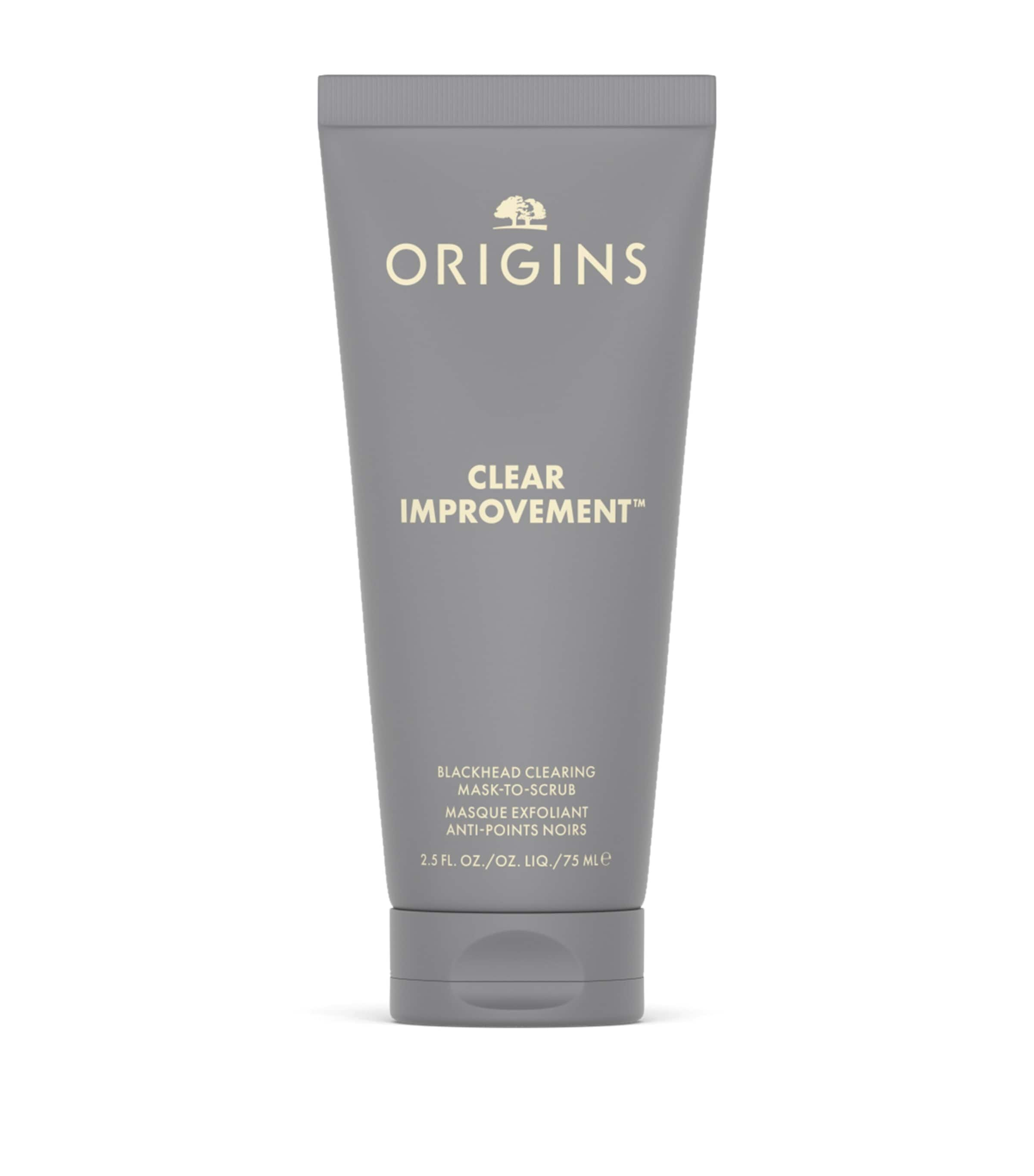 Origins Clear Improvement Blackhead Clearing Mask-to-scrub In White