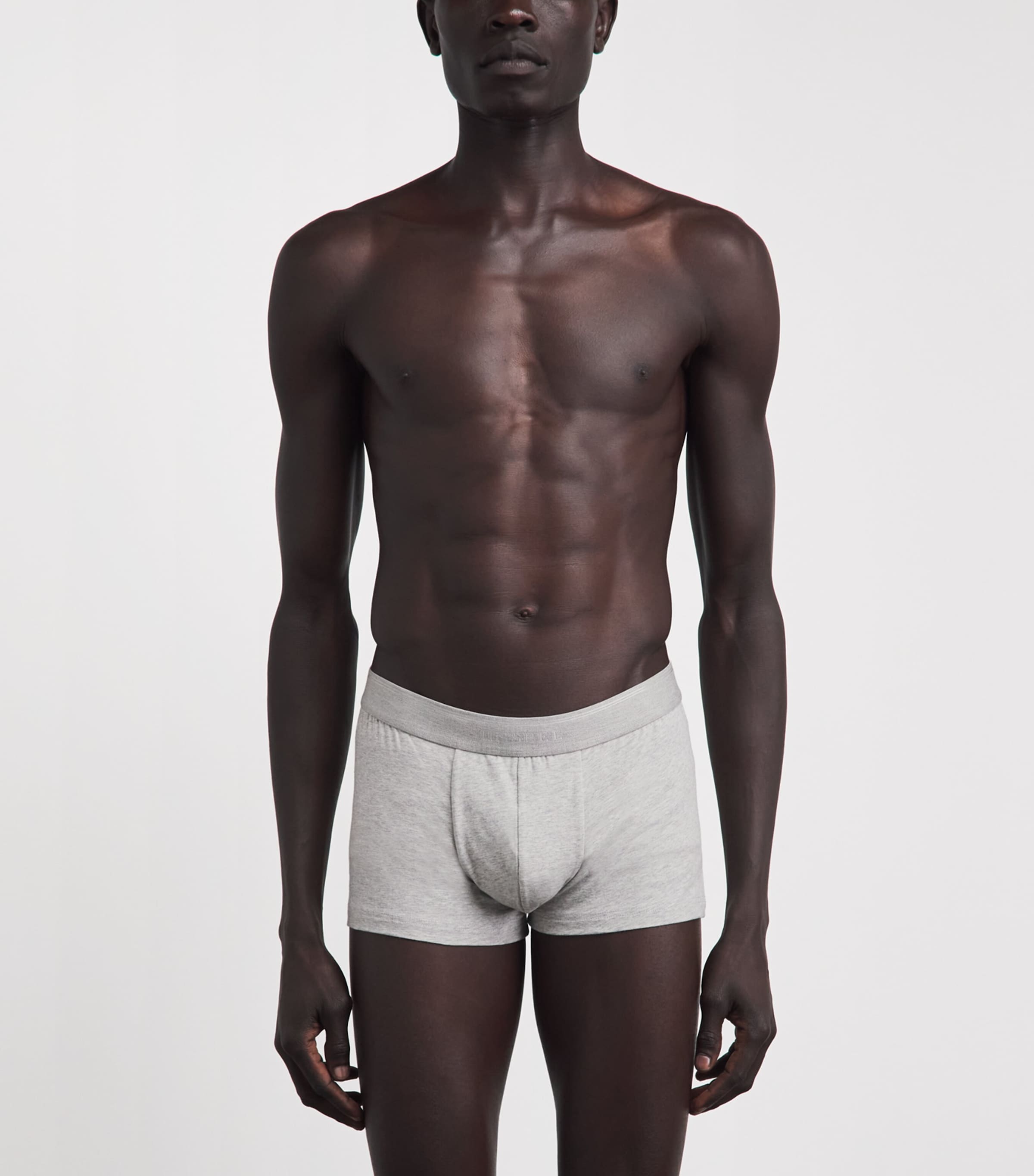 Sunspel Mens Stretch-Cotton Trunks (Pack of 3) Gyaa Image 2