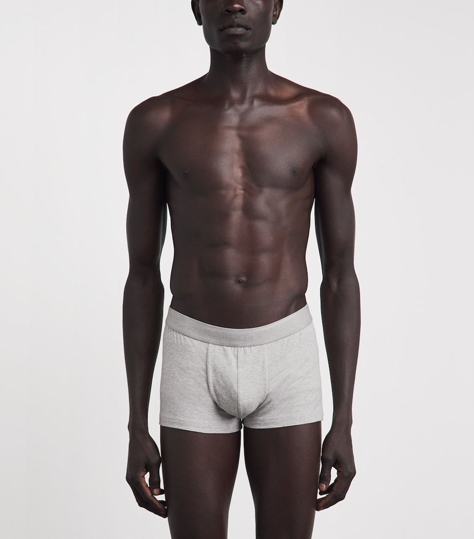 Sunspel Mens Stretch-Cotton Trunks (Pack of 3) Gyaa Image 2