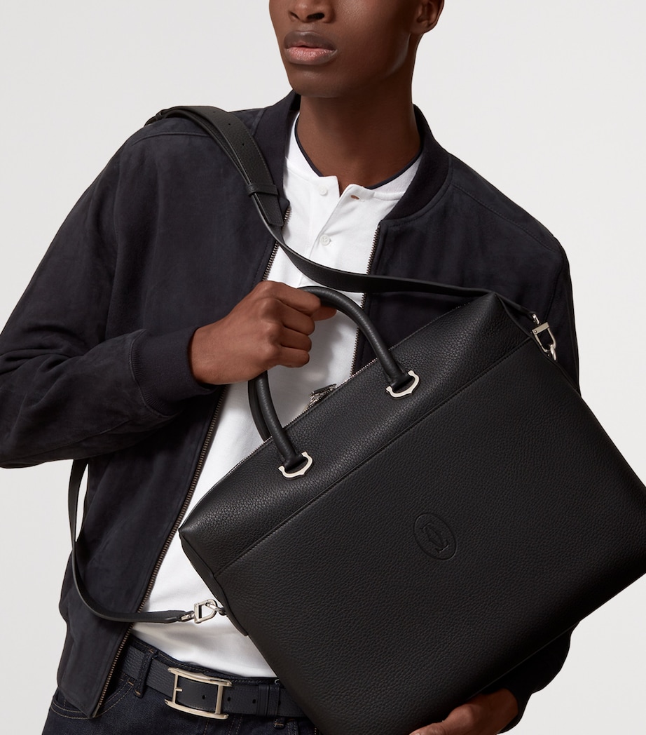 Cartier Calfskin Must de Cartier Briefcase Black Image 3