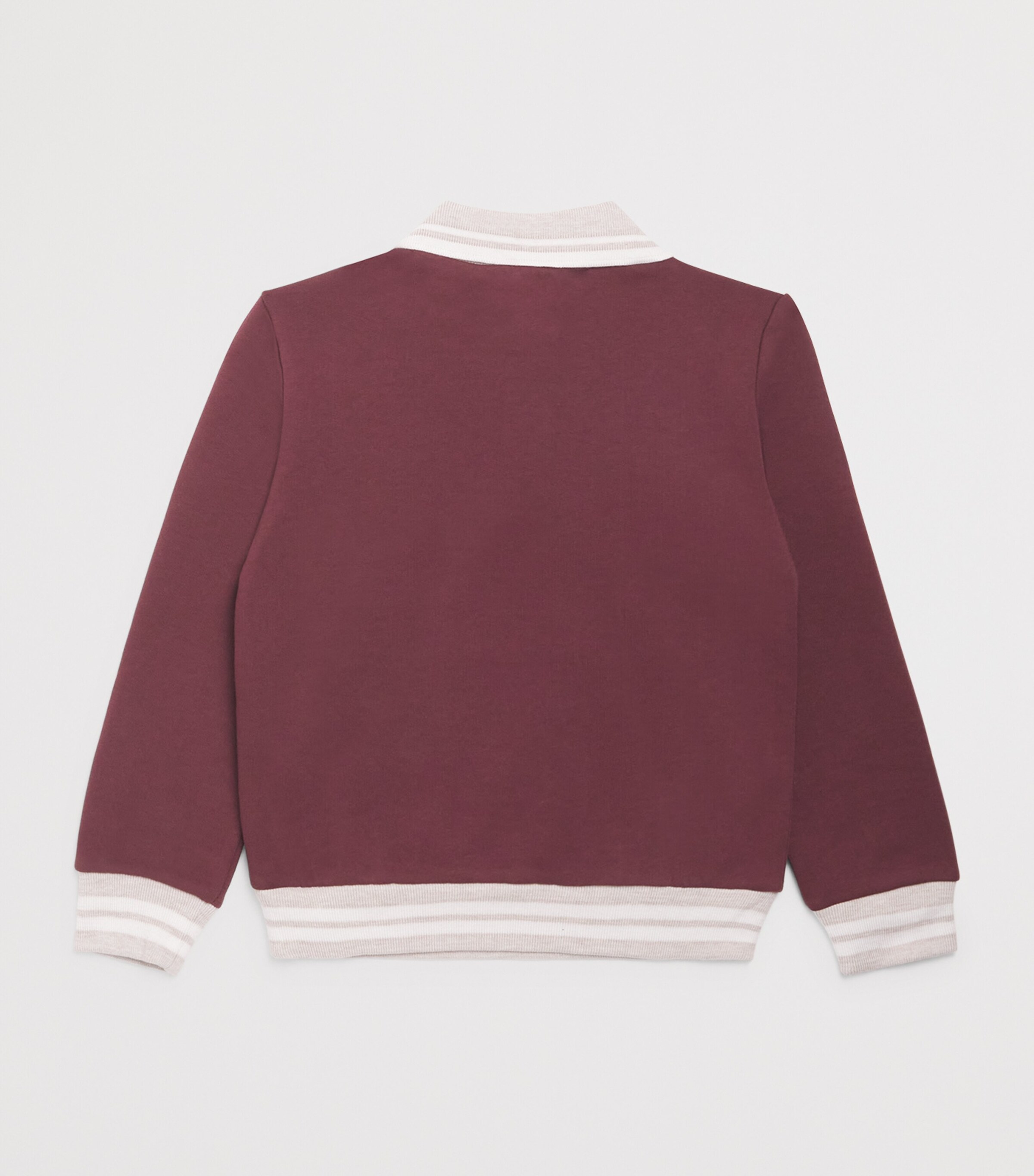 Eleventy Kids Cotton Varsity Logo Sweater (2-16 Years) Image 2