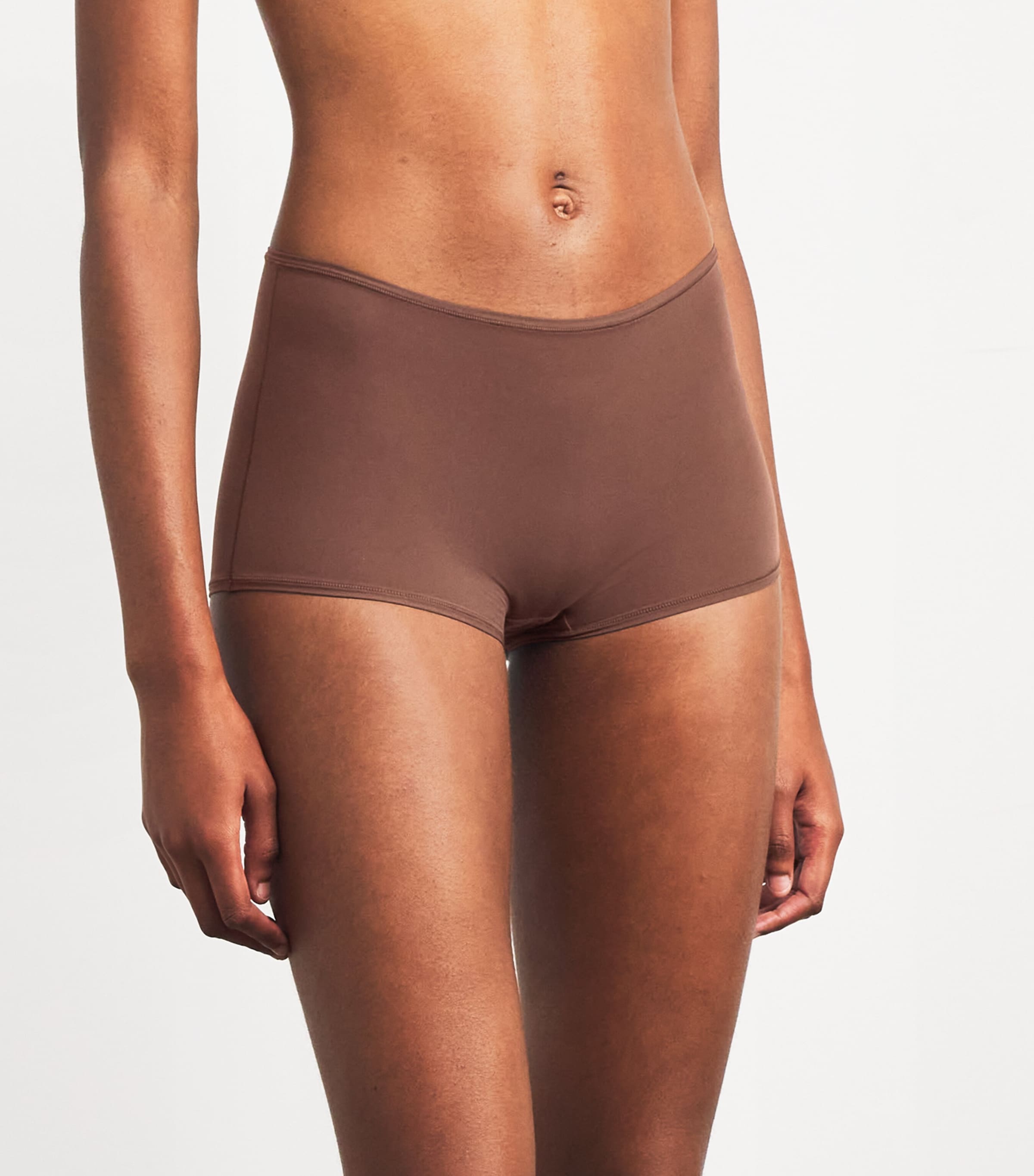 Fits Everybody Boyshort Briefs COCOA Image 2