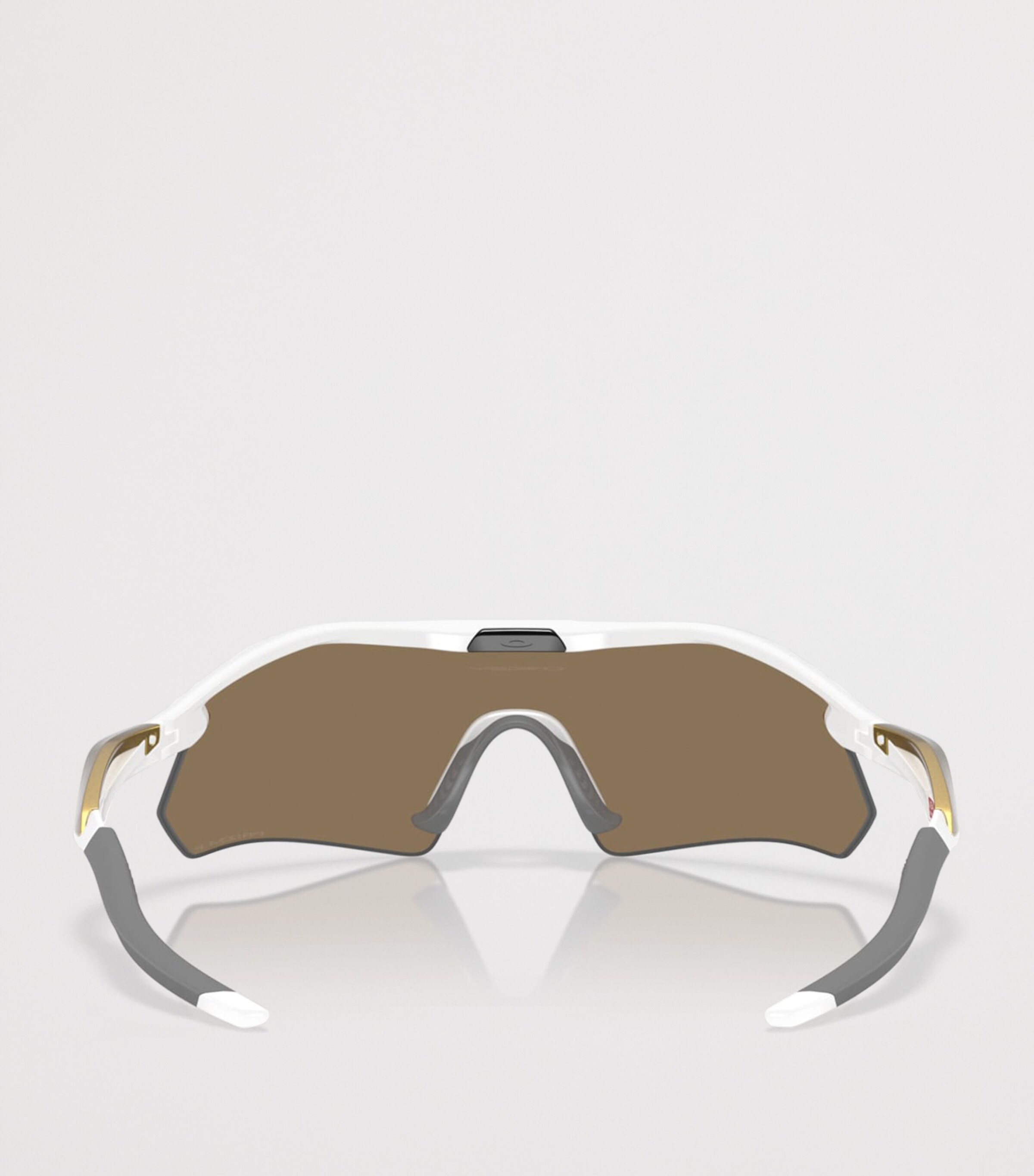 Oakley Radar Plate​ Rectangle Sunglasses White Image 4
