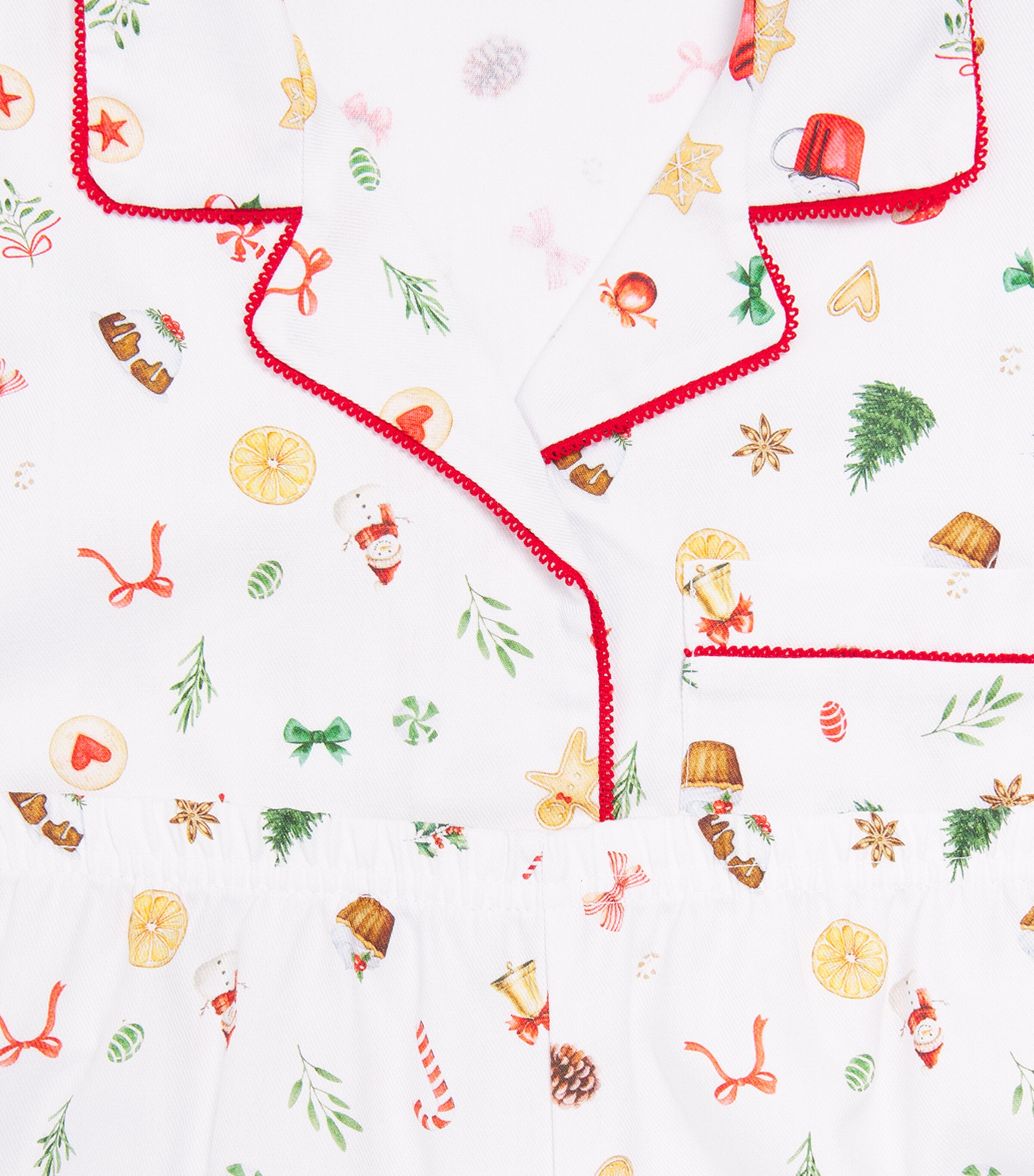 Story Loris Festive Print Pyjama Set (3-14 Years) Image 5