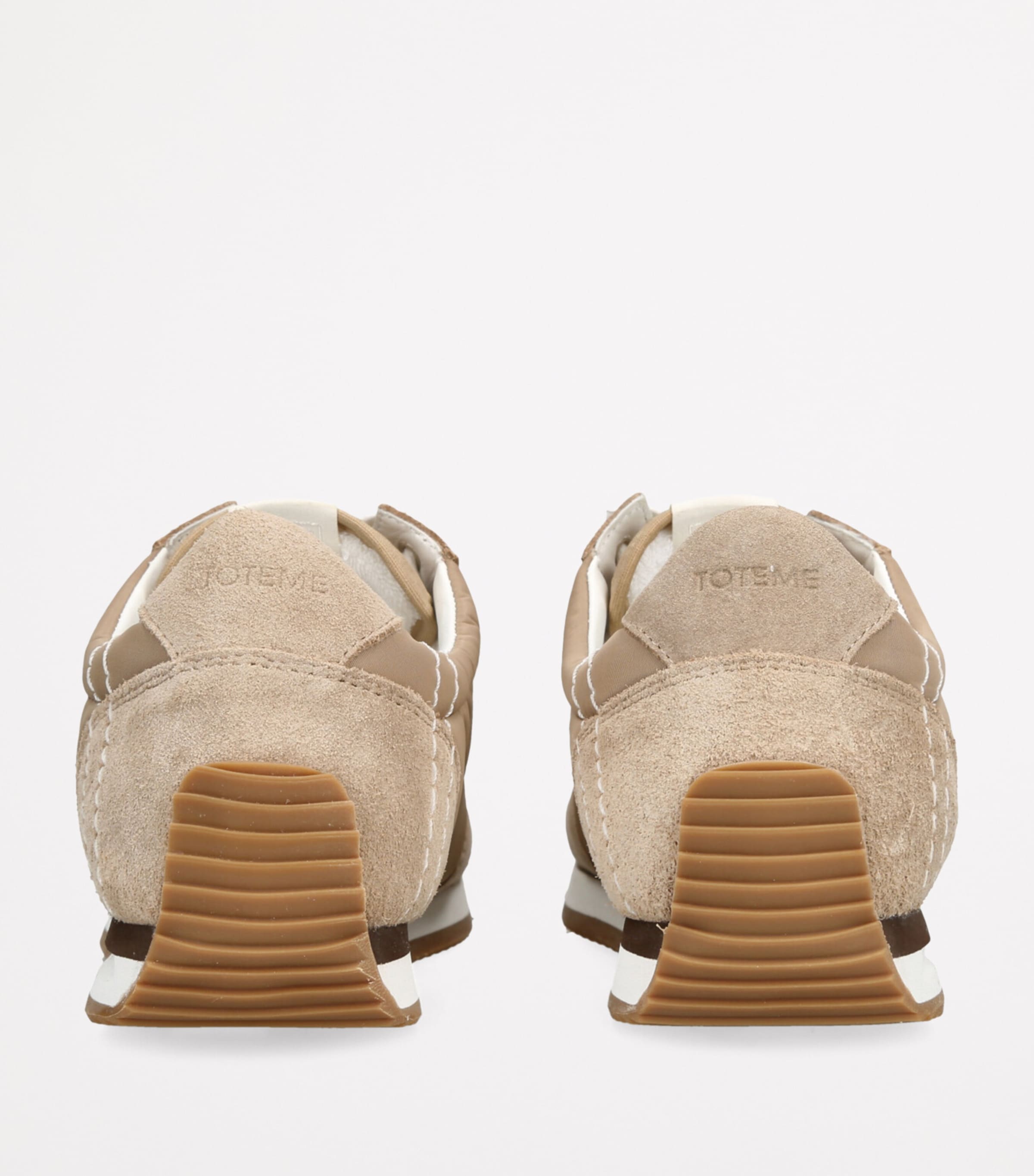 【関税込み】TOTEME ベージュ Sport スニーカー Totême Sport Sneakers | Harrods US