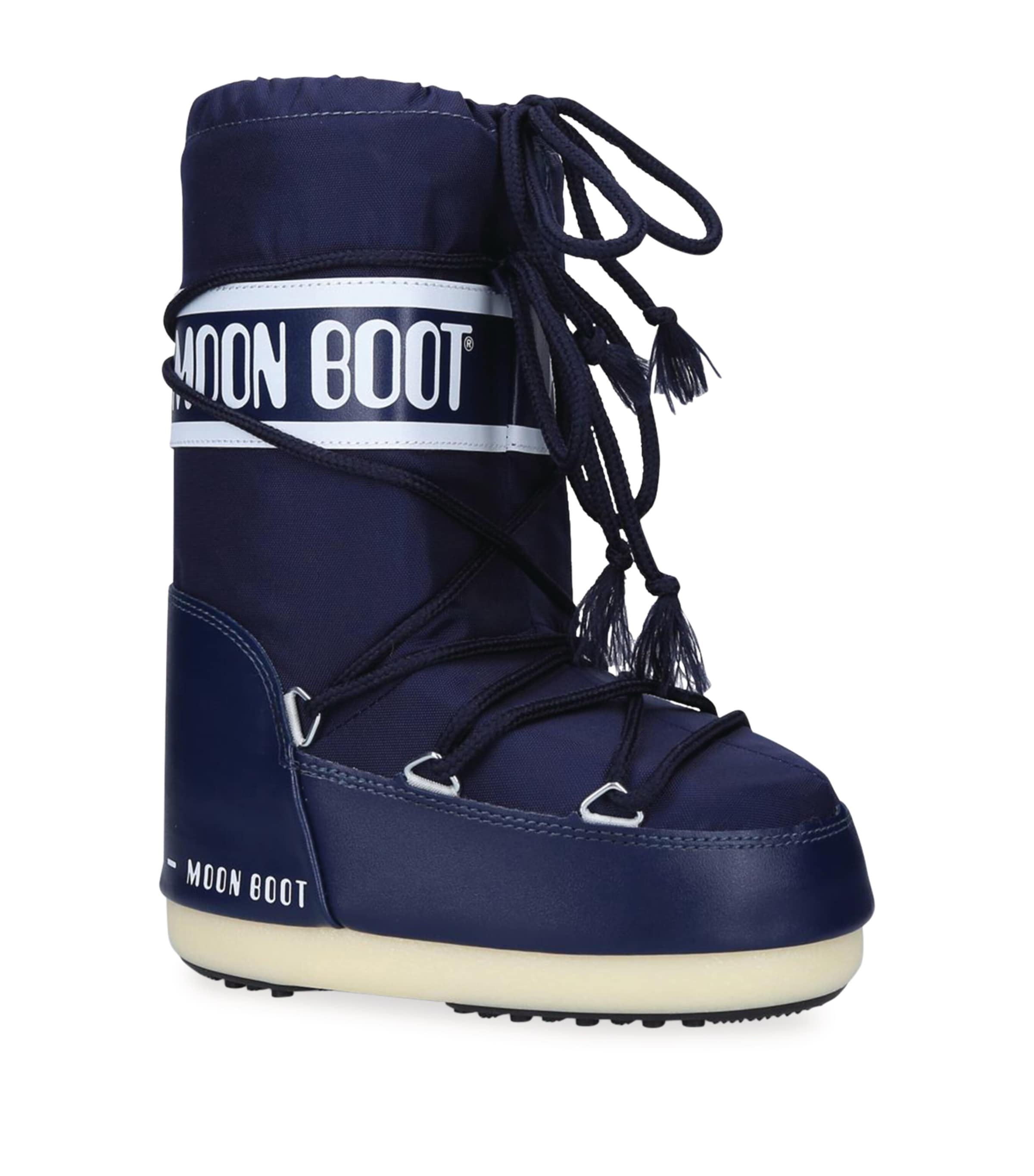 Moon Boot Baby Boys Icon Mini Boots In Navy