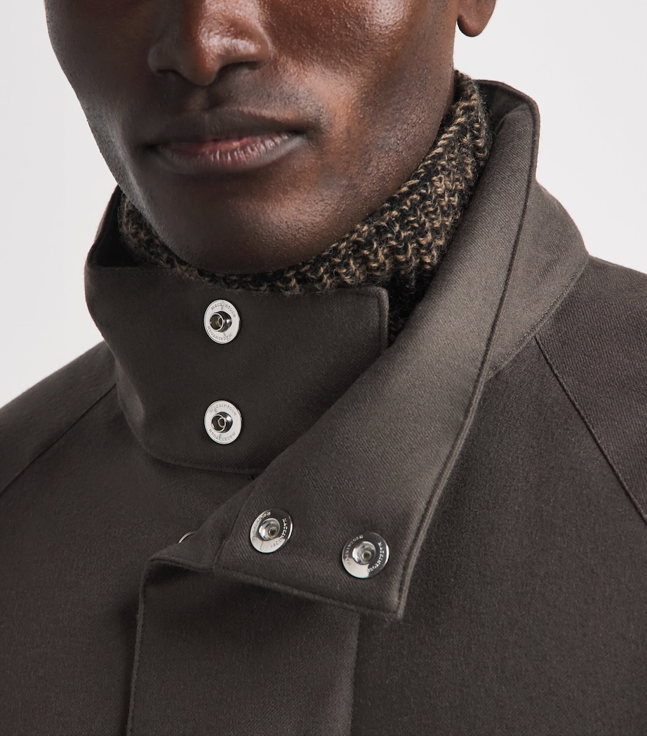 Mackintosh Mens Down Weathered Skye Jacket Dark Olive Image 3