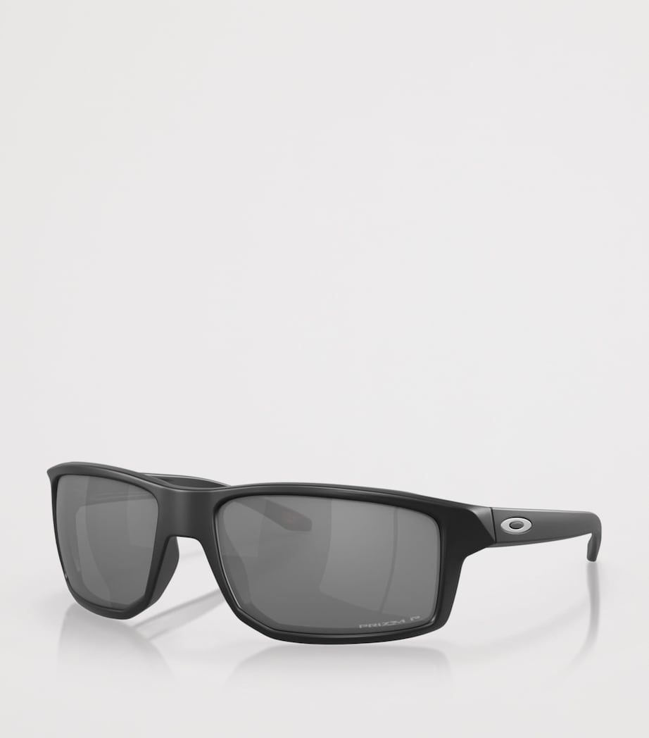 Oakley Gibston Rectangle Sunglasses Black Image 2