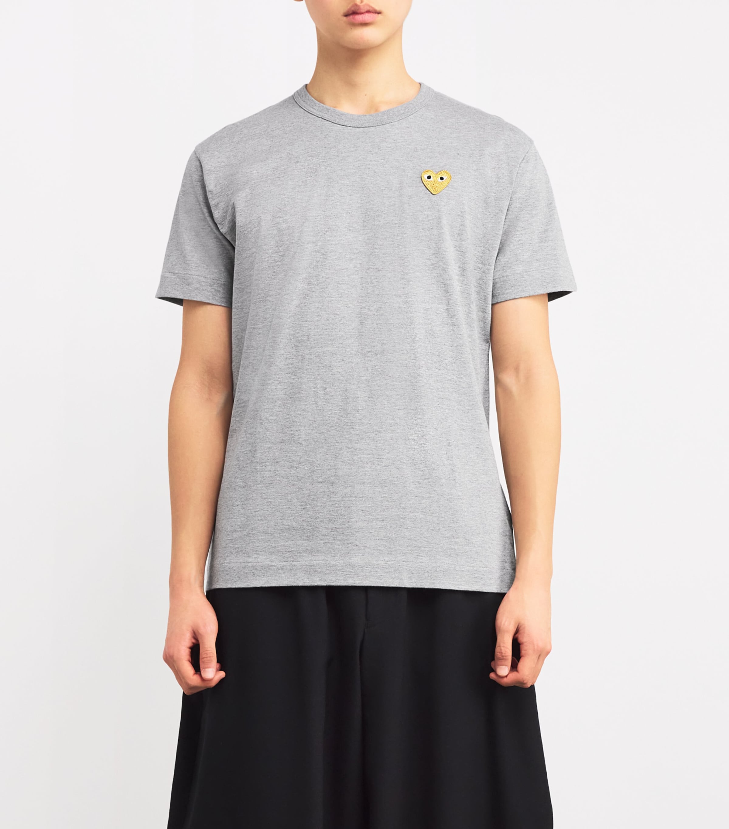 Heart Logo T-Shirt GREY Image 3