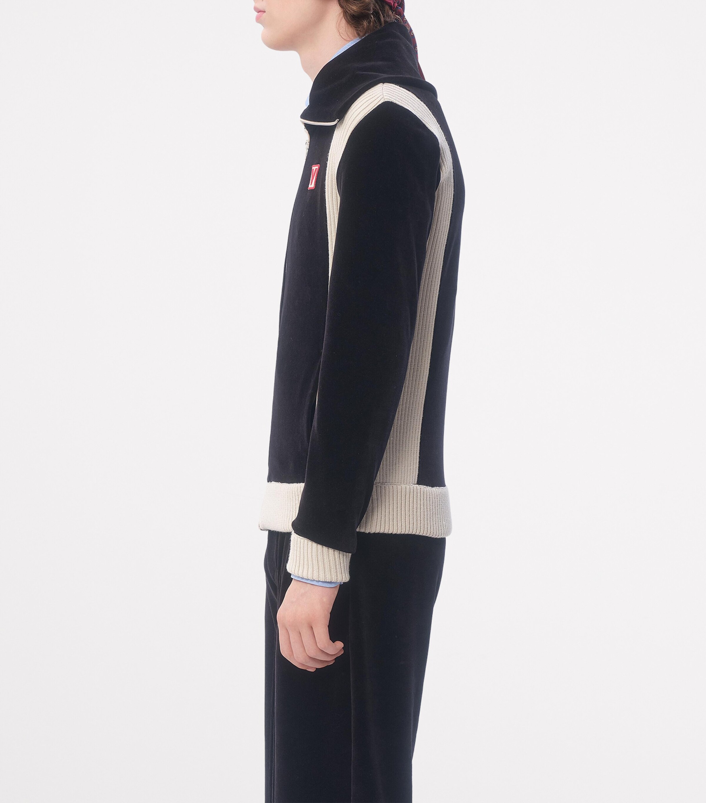 Valentino Chenille Chez Valentino Zip-Up Sweatshirt | Harrods US