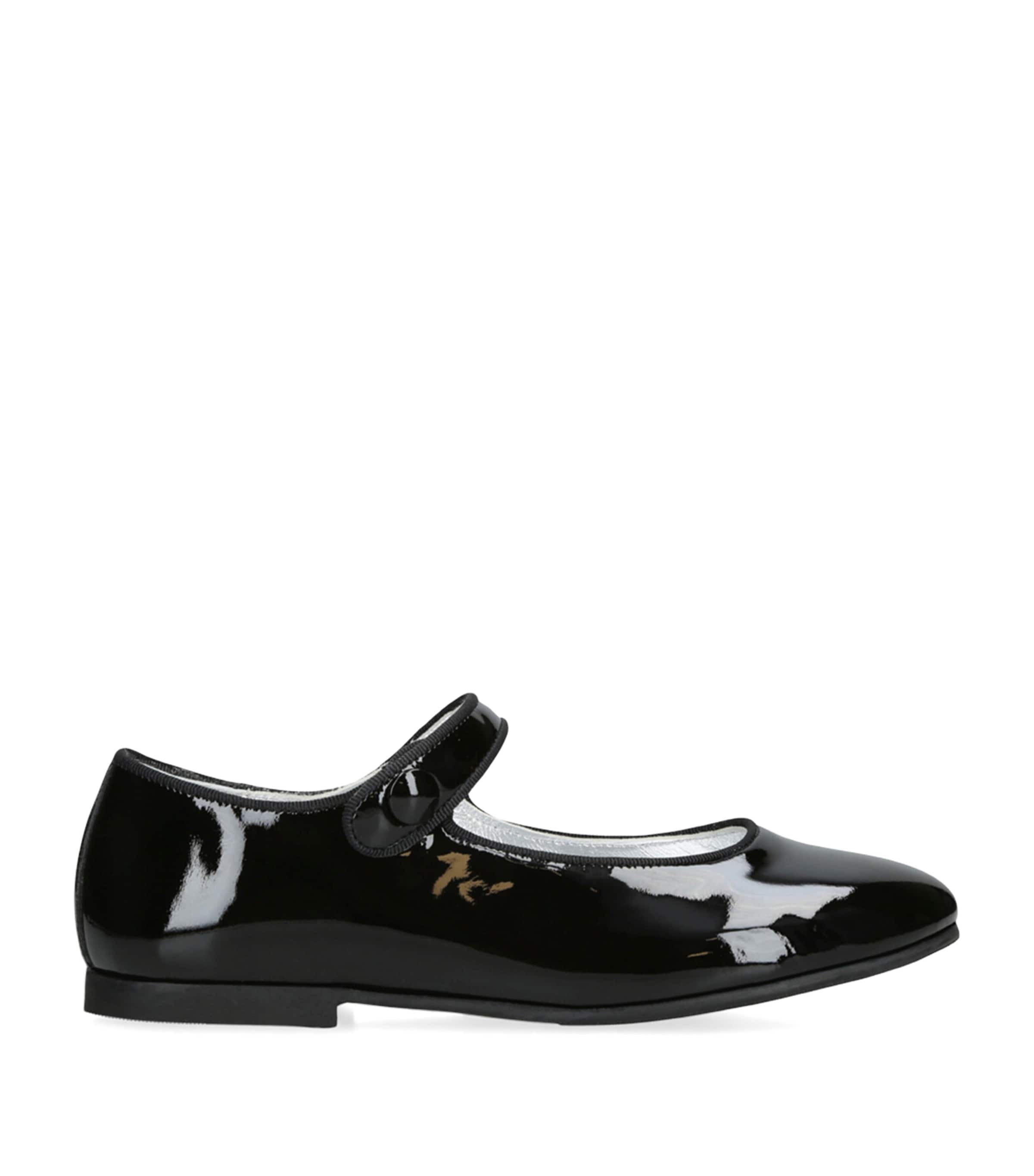 papouelli Patent Leather Angelica Mary Janes Black Image 1