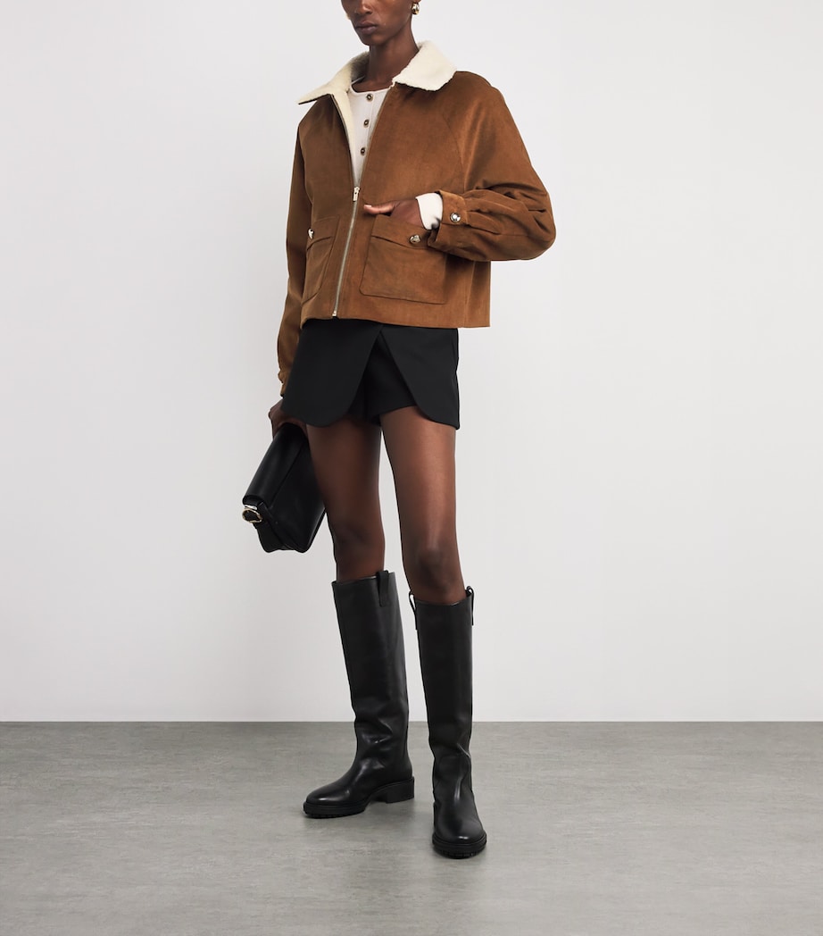 Cotton-Blend Corduroy Jacket CAMEL Image 2