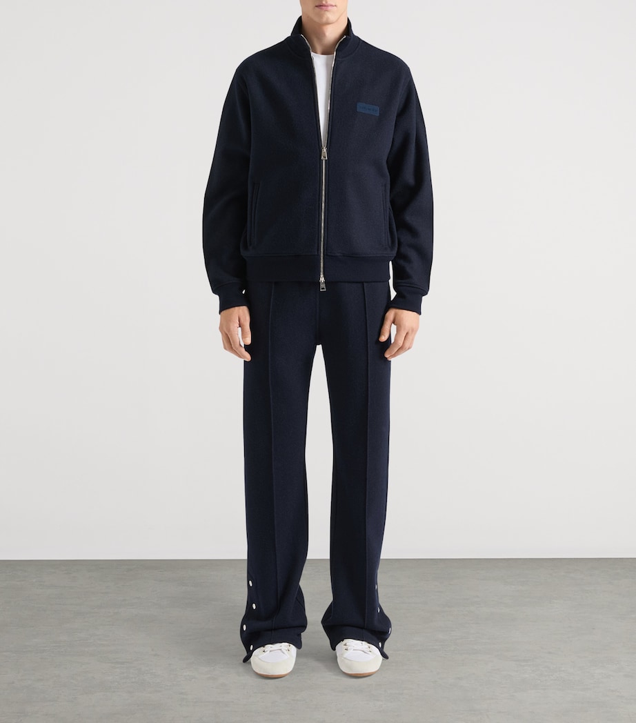 Cotton Track Trousers NAVY Image 2