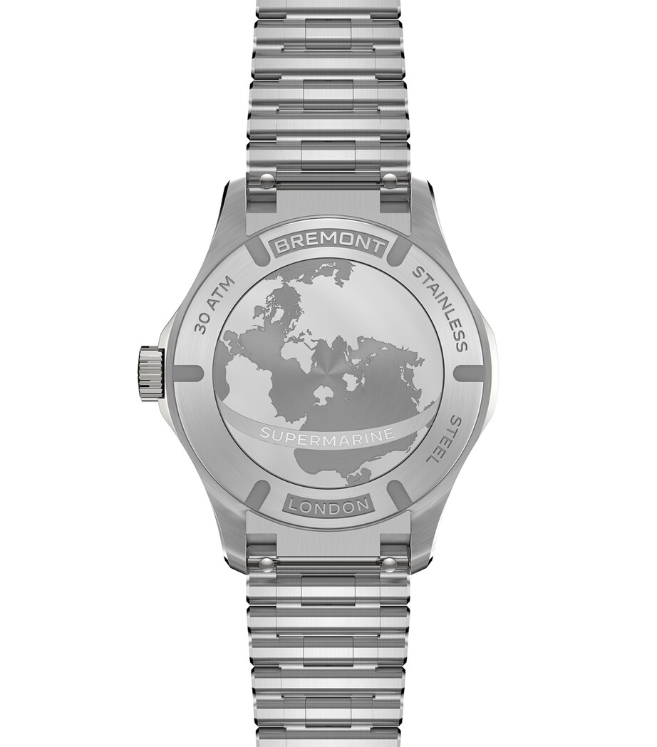 Bremont Stainless Steel 300m Supermarine Watch 40mm Black Image 3