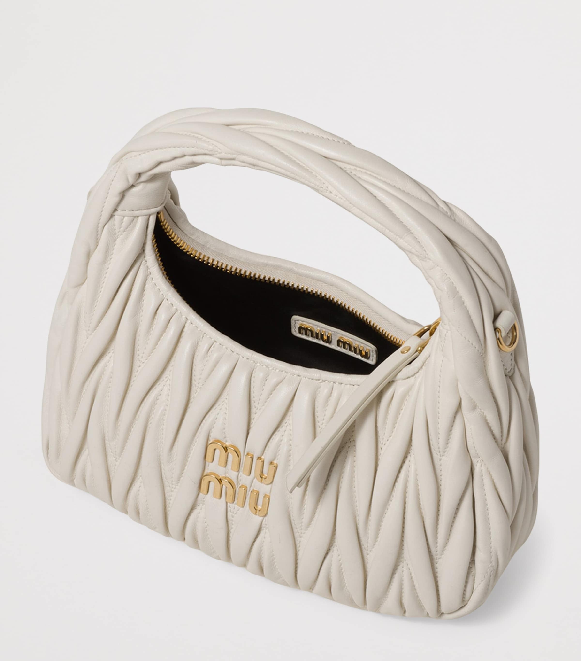 Matelassé Leather Wander Top-Handle Bag F0009 Image 6