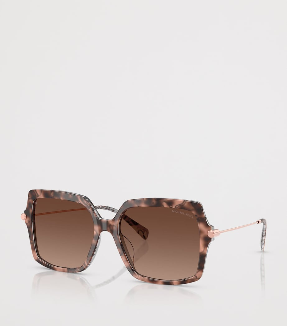 Michael Kors Quogue Square Sunglasses Brown Image 2