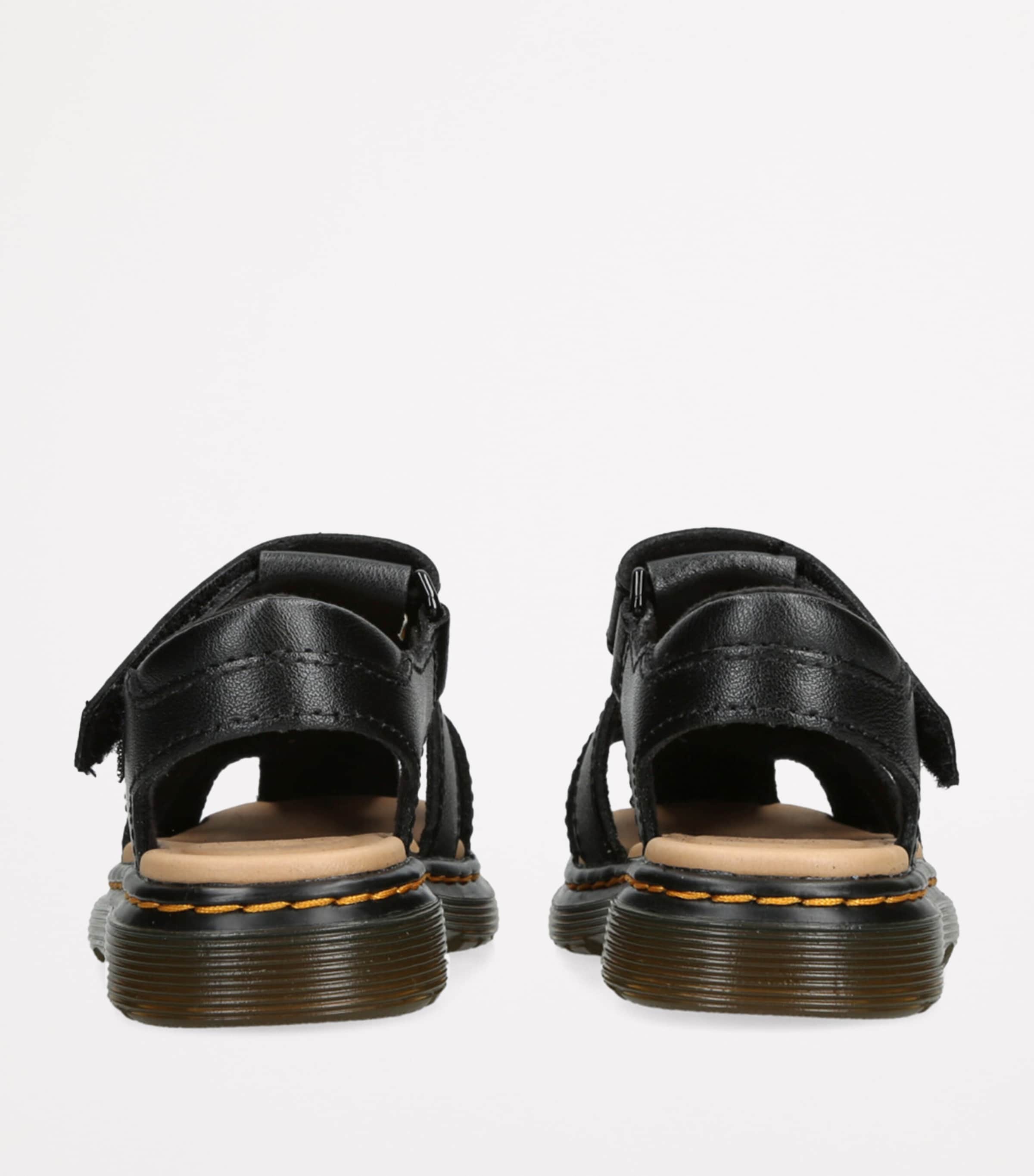 Dr. Martens Leather Moby II Sandals Black Image 2