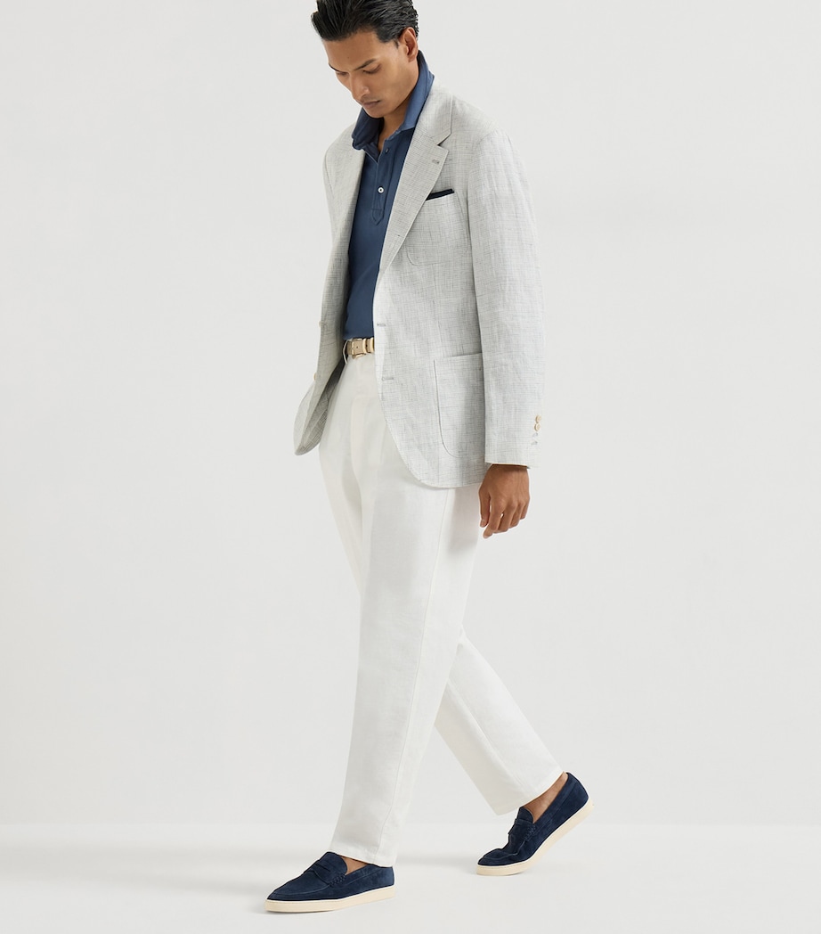 Suede Hybrid Loafers C8862 Image 4