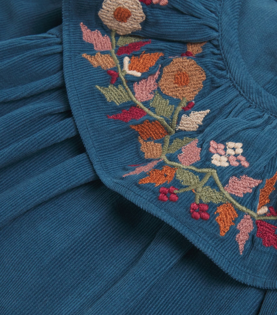 Corduroy Enelia Blouse DEEP BLUE Image 3