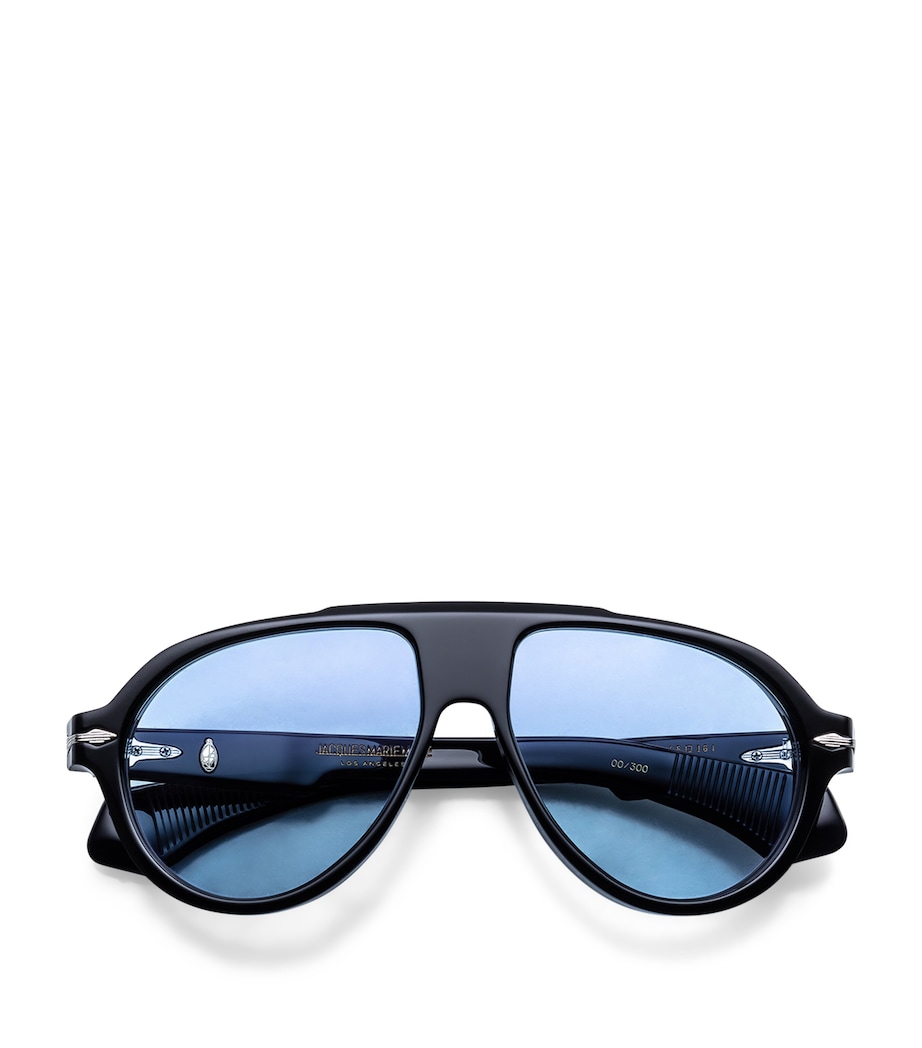 Jacques Marie Mage Donnybrooke Aviator Sunglasses Obscure Image 1