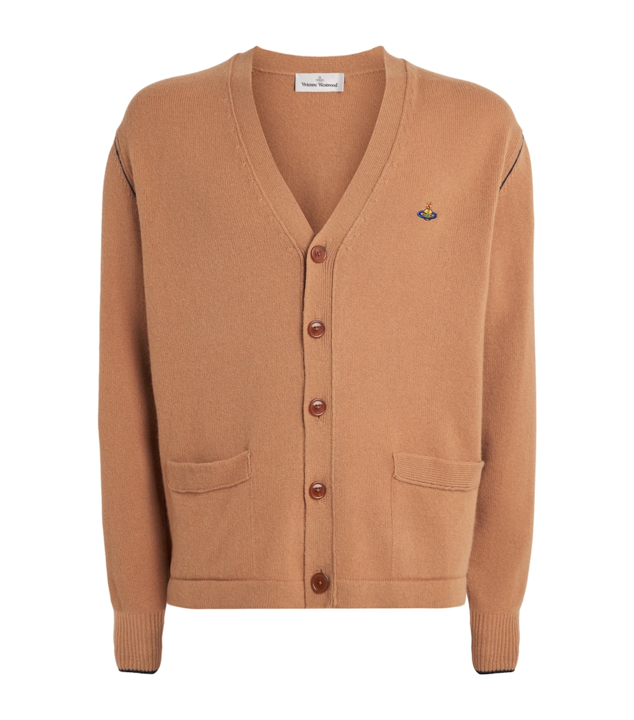 Wool-Cashmere Alex Cardigan C407 CAMEL Image 1