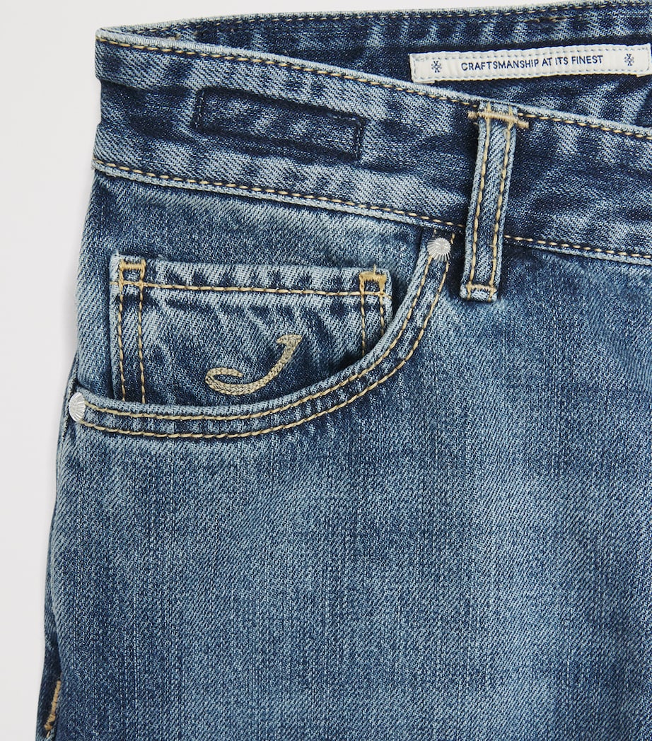 Stretch-Cotton Sean Relaxed Jeans 200D Image 5