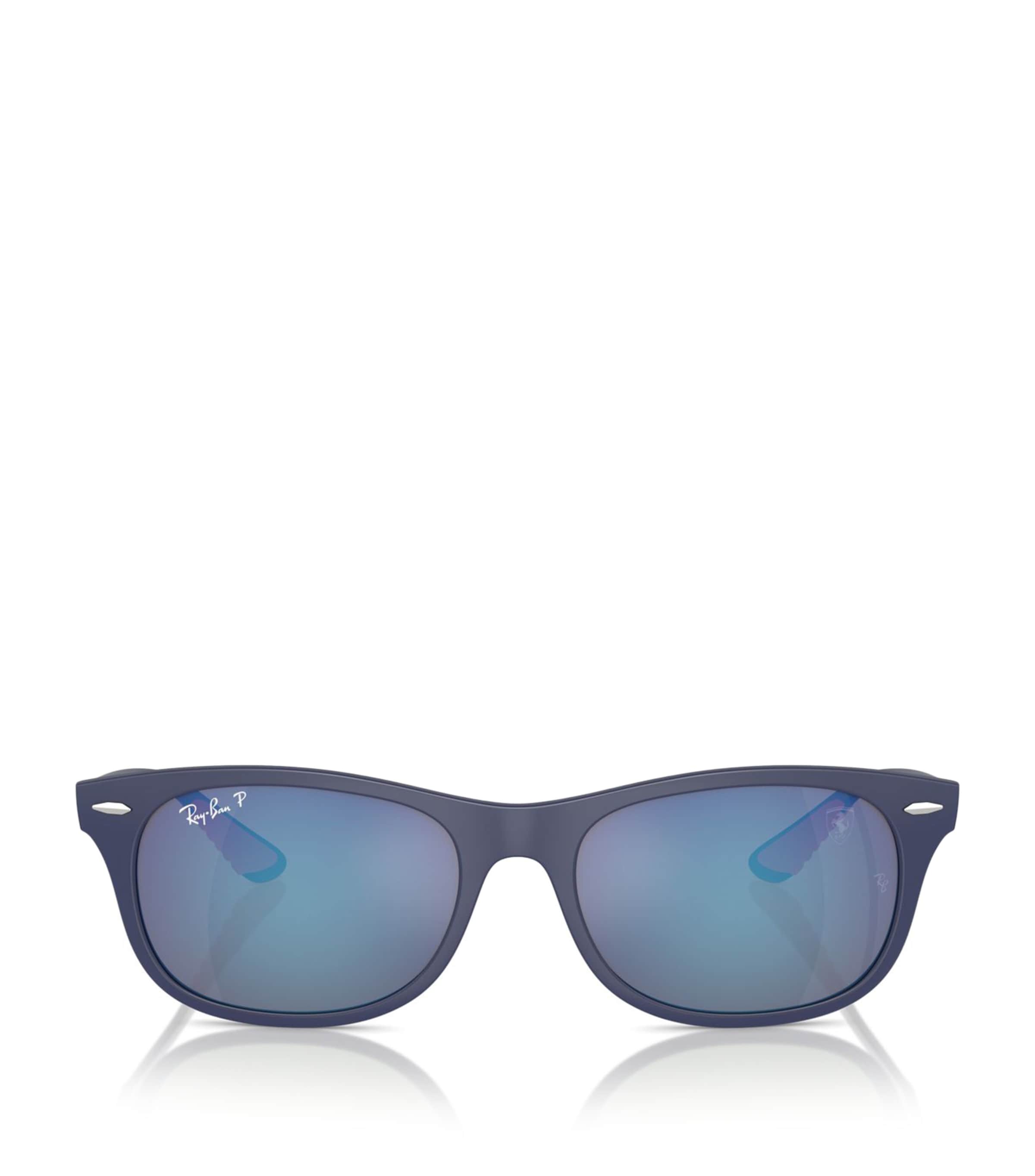 Ray Ban X Scuderia Ferrari Rb4607m Sunglasses In Blue