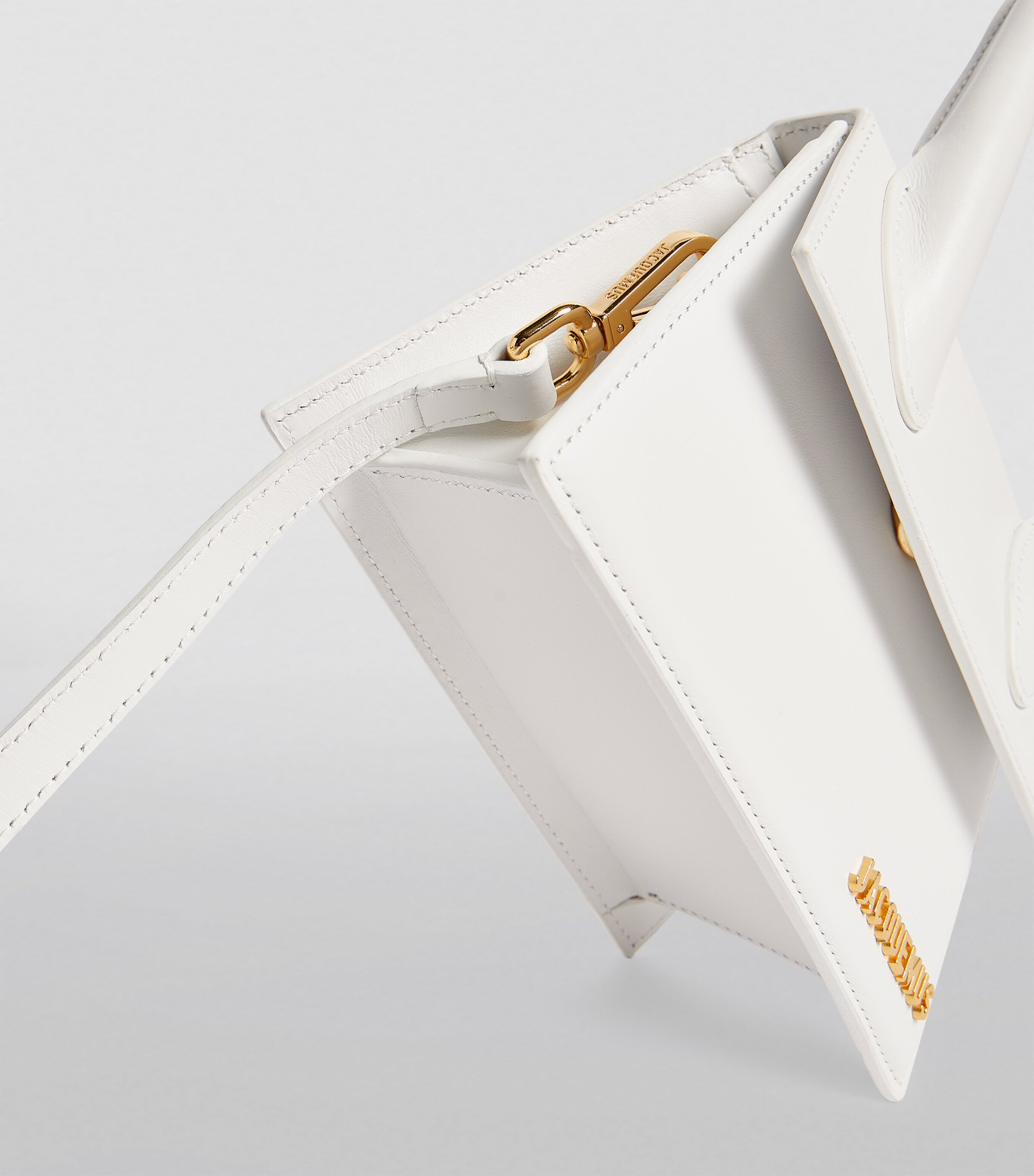 Jacquemus Medium Chiquito Top-Handle Bag White Image 10