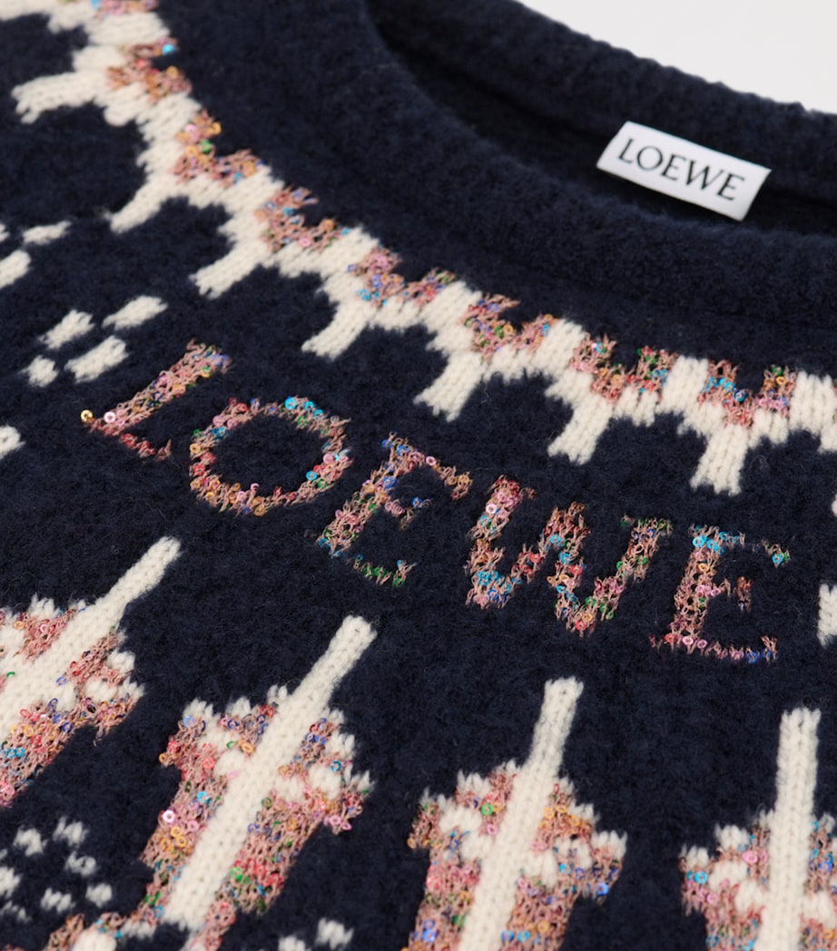 Wool-Blend Fair Isle Sweater NAVY/MULTICOLOR Image 6