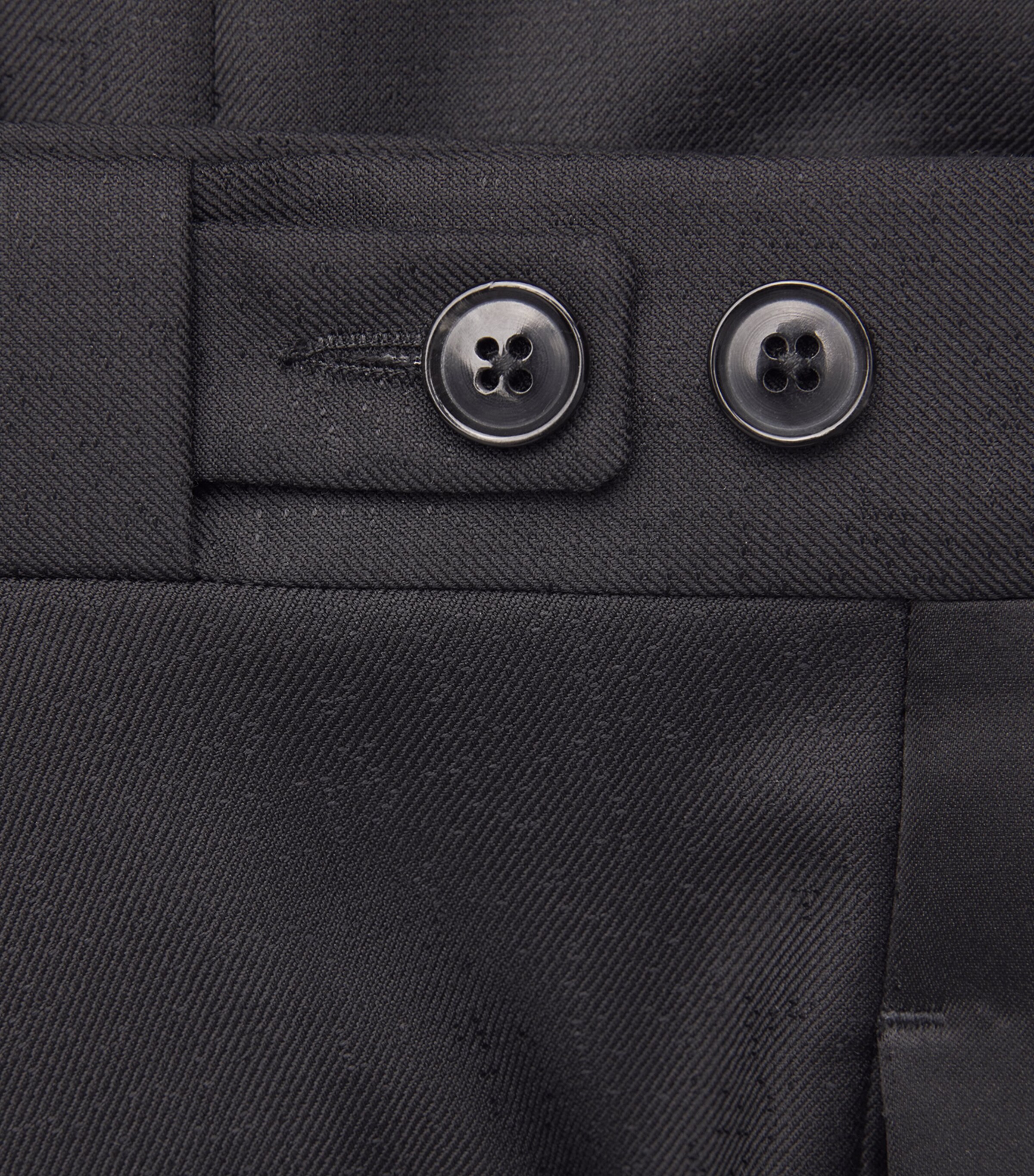 Paul Smith Mens Wool-Silk Evening Trousers Image 5