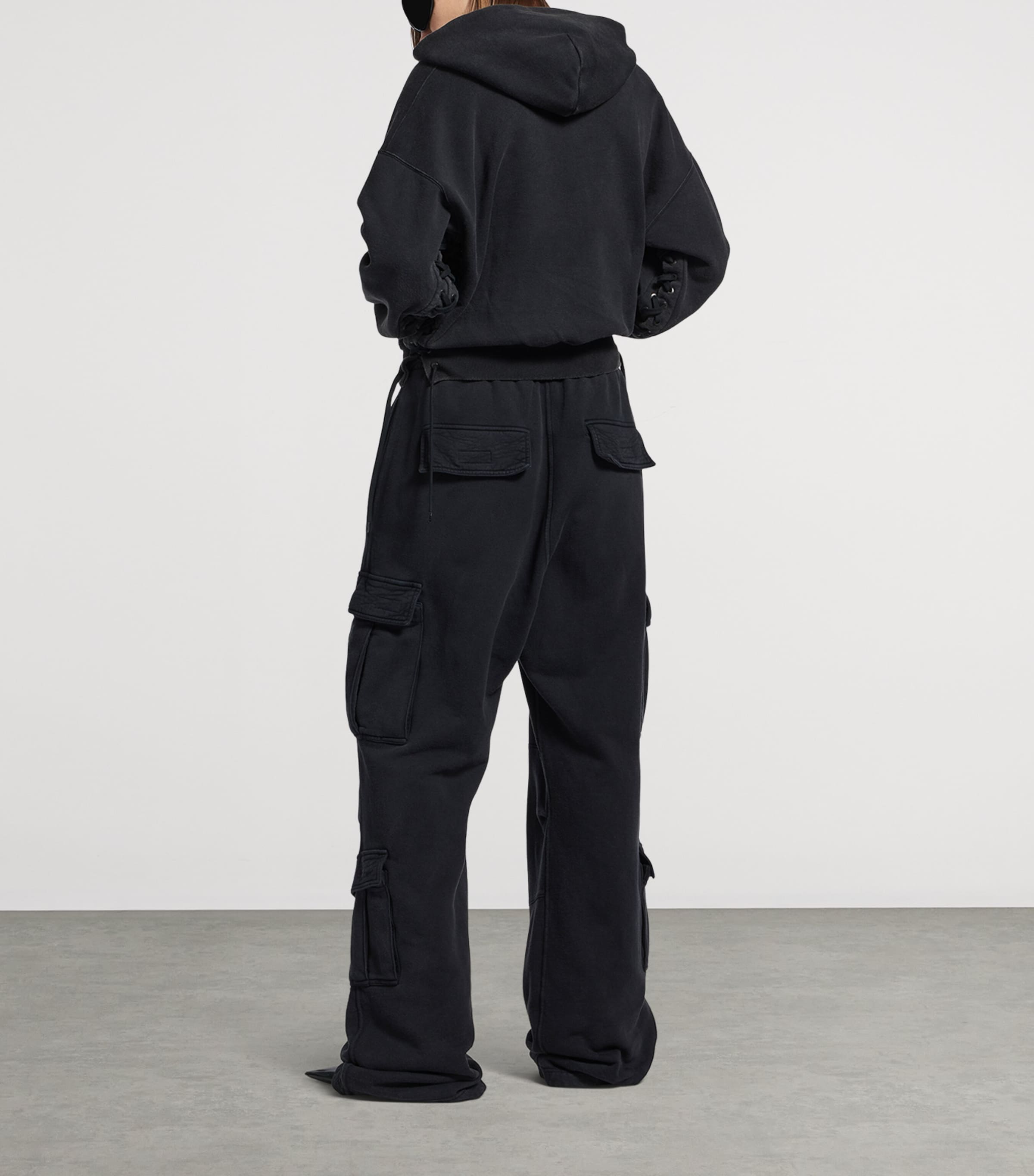 Cotton Cargo Sweatpants 1041 Image 3