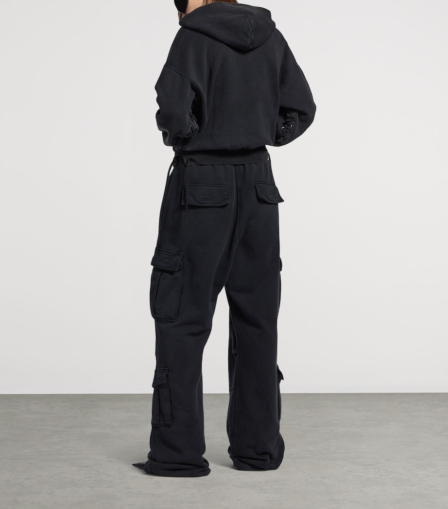 Cotton Cargo Sweatpants 1041 Image 3