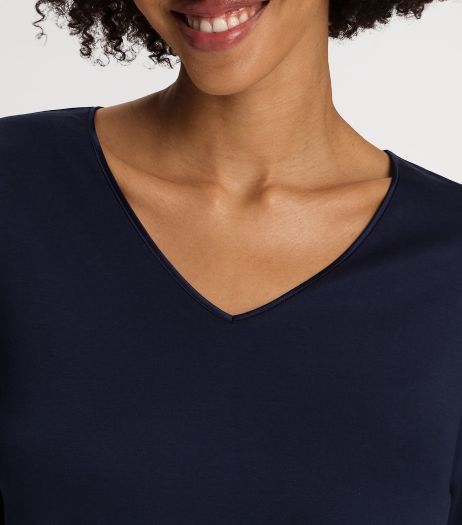 Cotton Pyjama Set DEEP NAVY Image 5